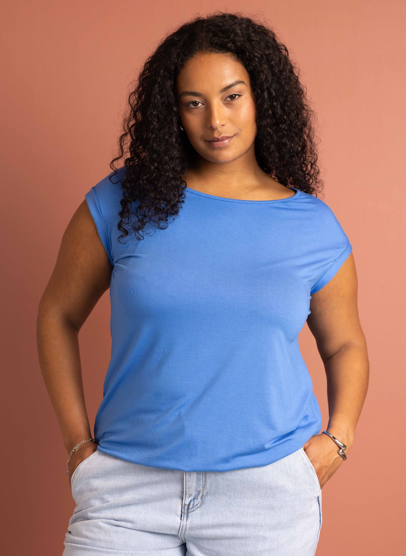 Norah Shirt Marije blauw  royal blue 203656-466-42