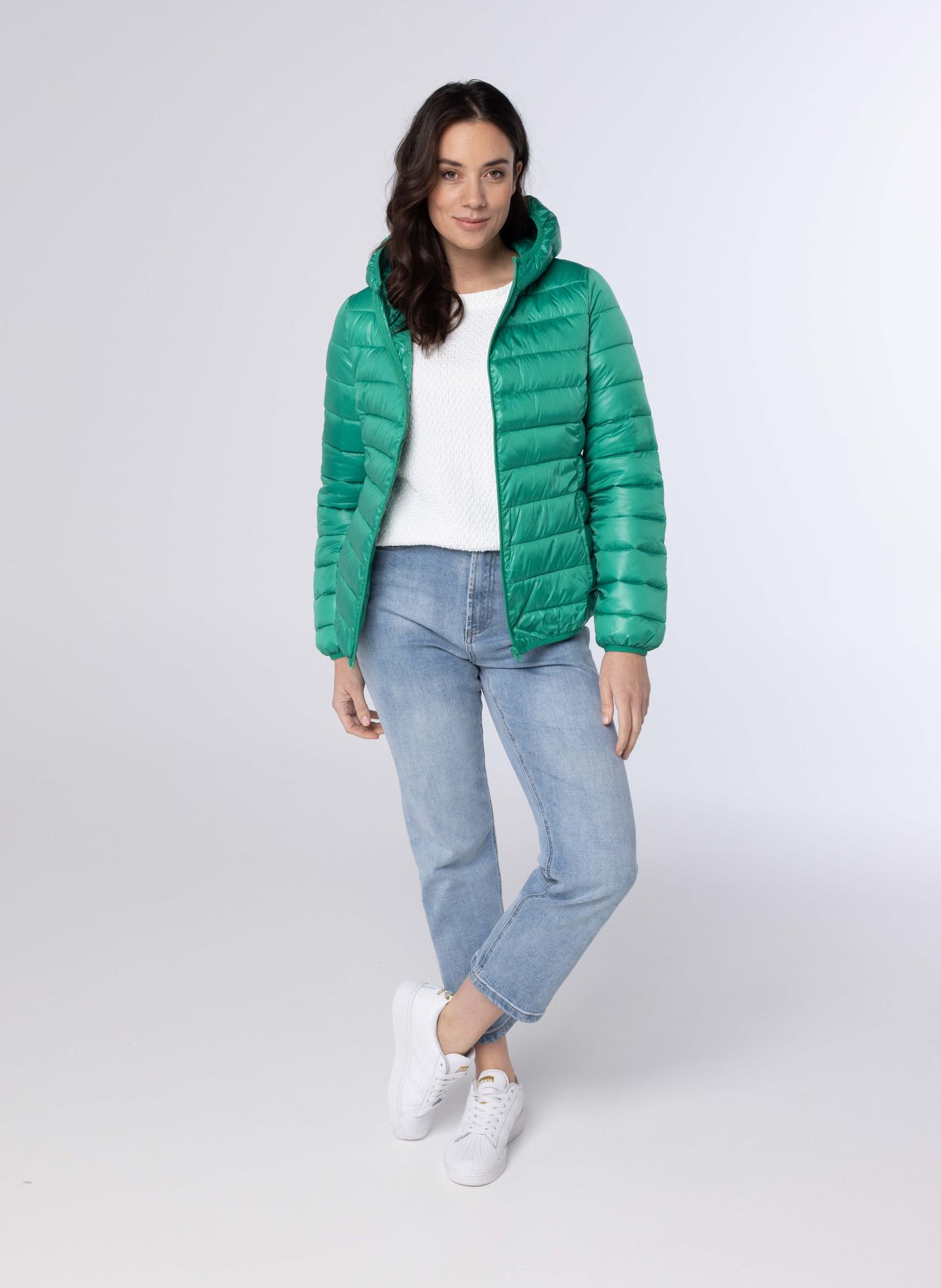 Norah Groene puffer jacket apple green 209315-505