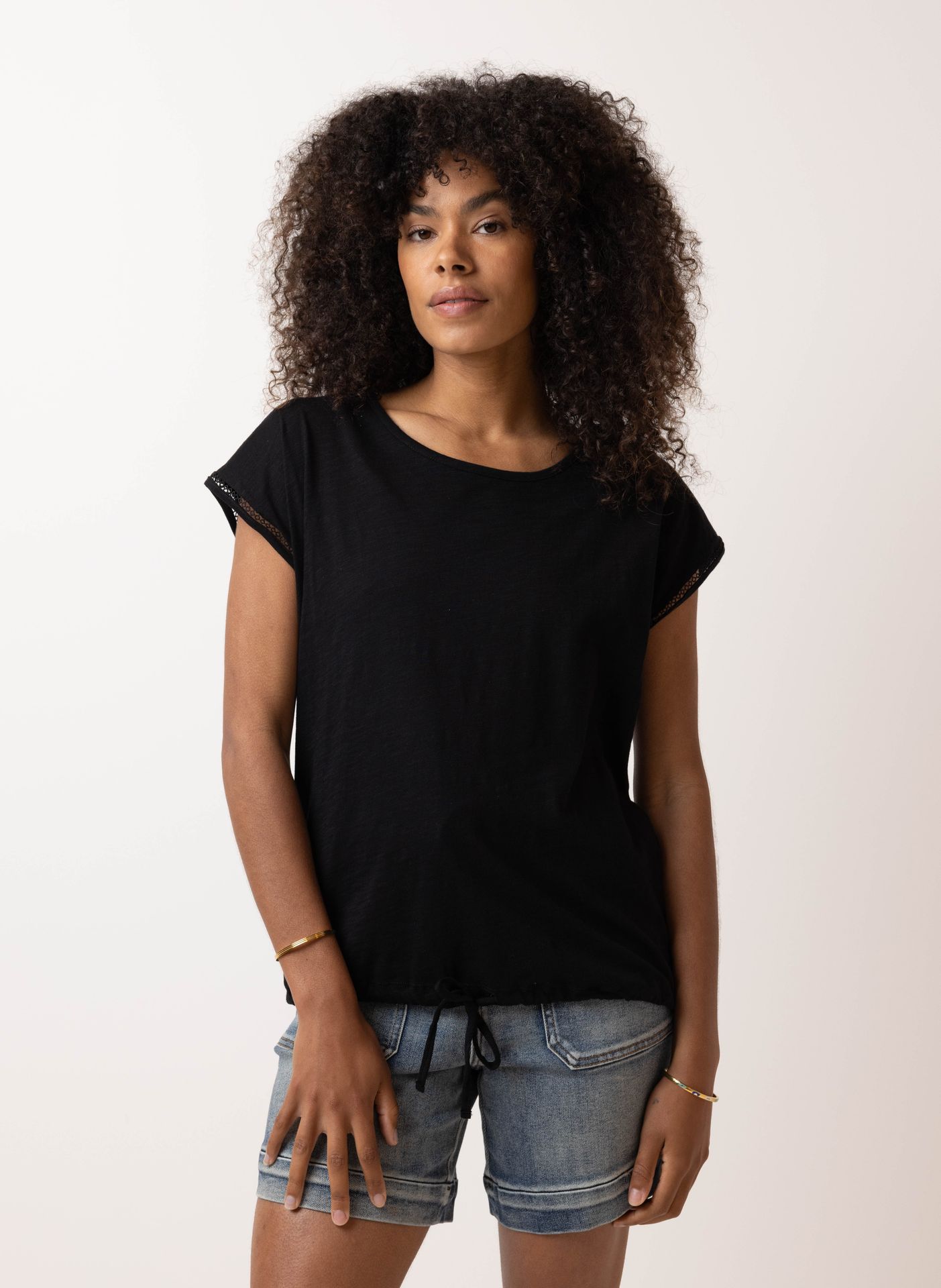 Norah Zwart shirt black 209485-001