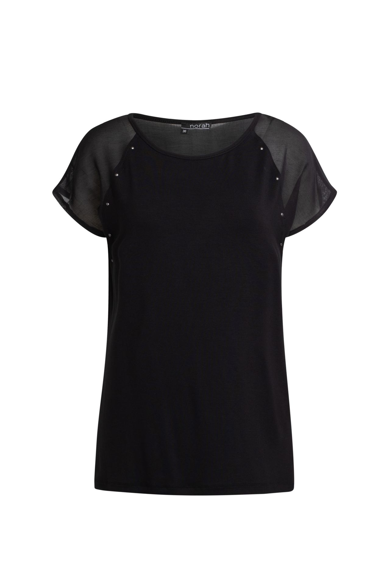 Norah Zwart shirt black 209719-001