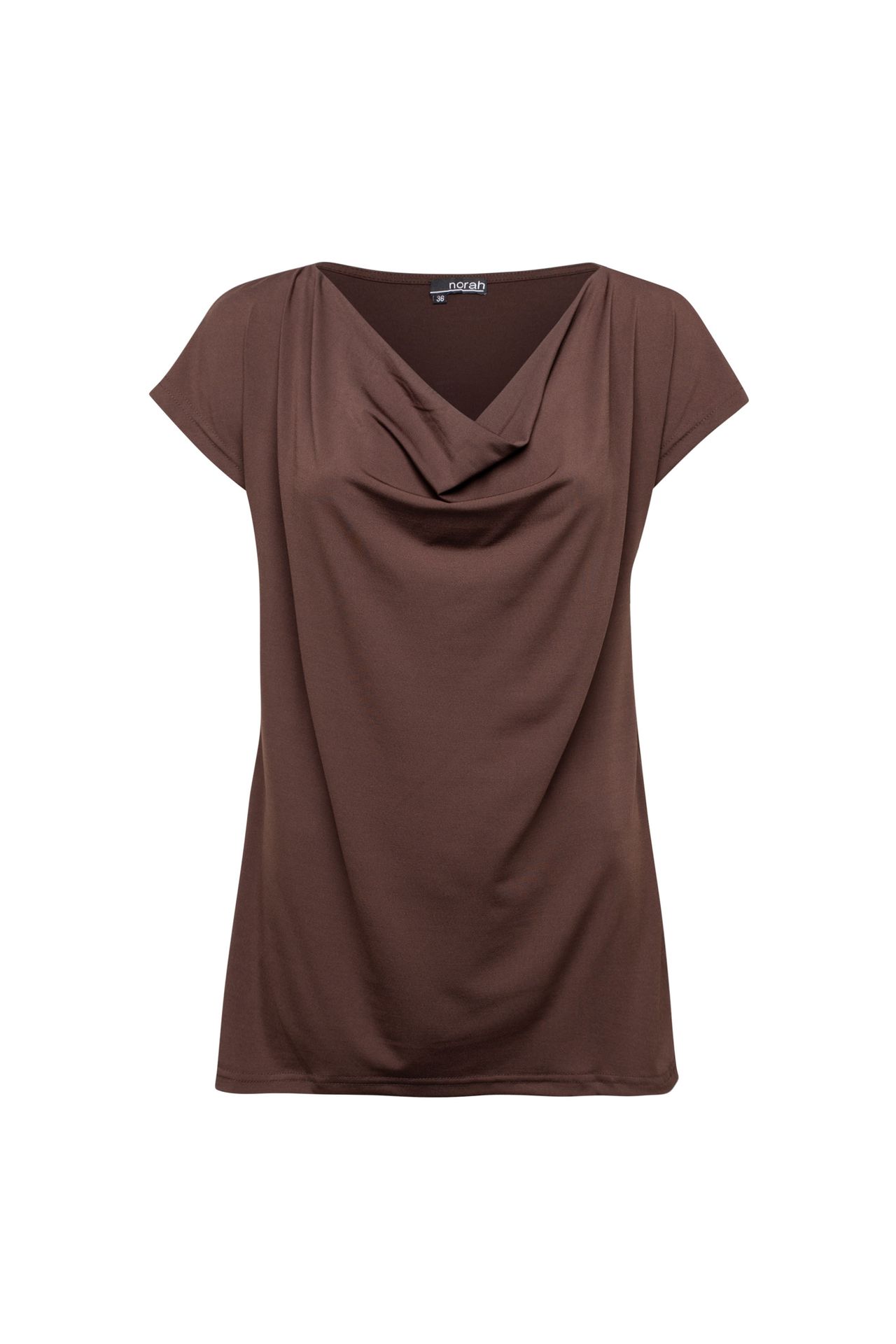 Shirt Bruin | Norah Dameskleding maat 36 48