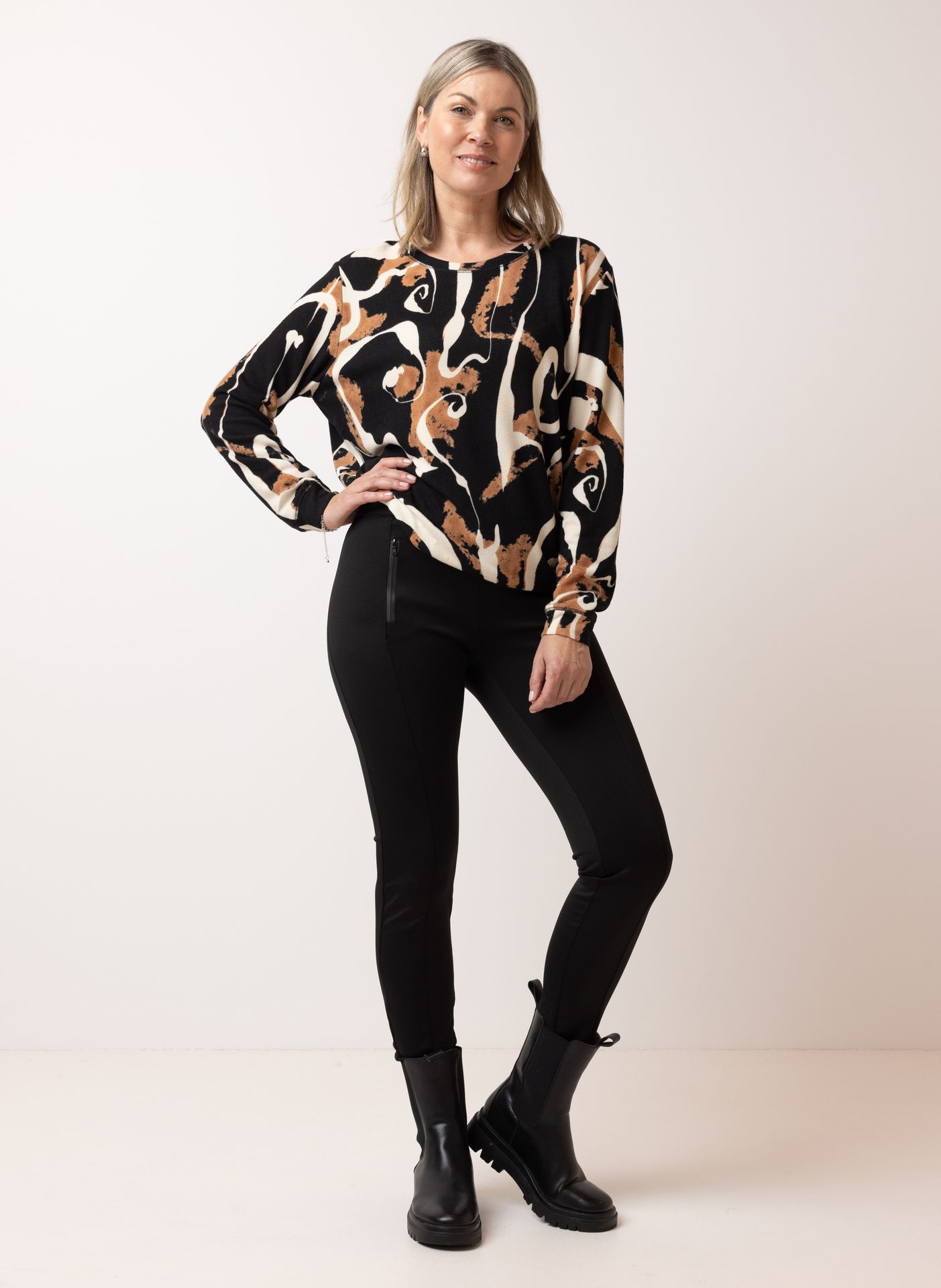 Norah Zwarte broek black 210393-001