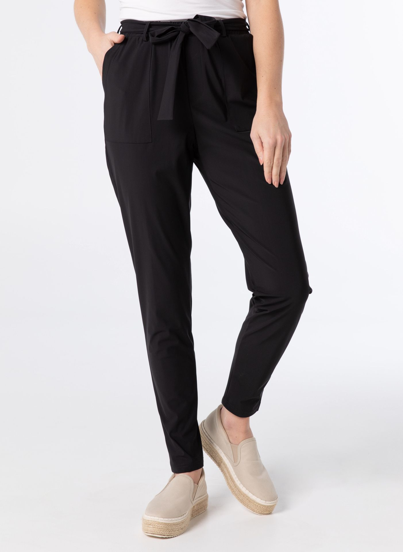Norah Broek zwart travelstof black 210775-001