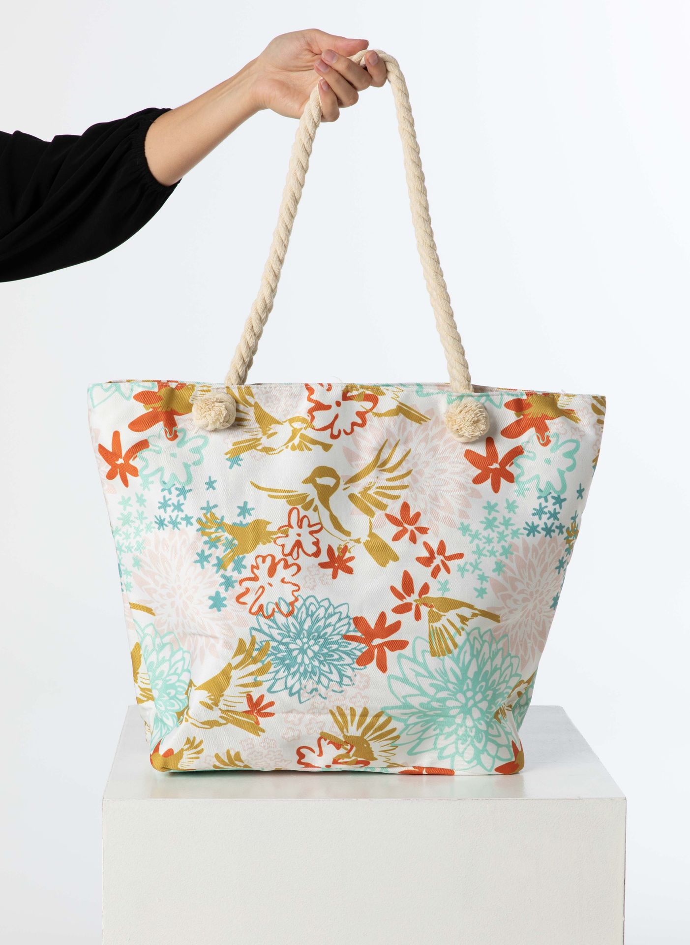 Norah Shopper wit multi white multicolor 210940-120