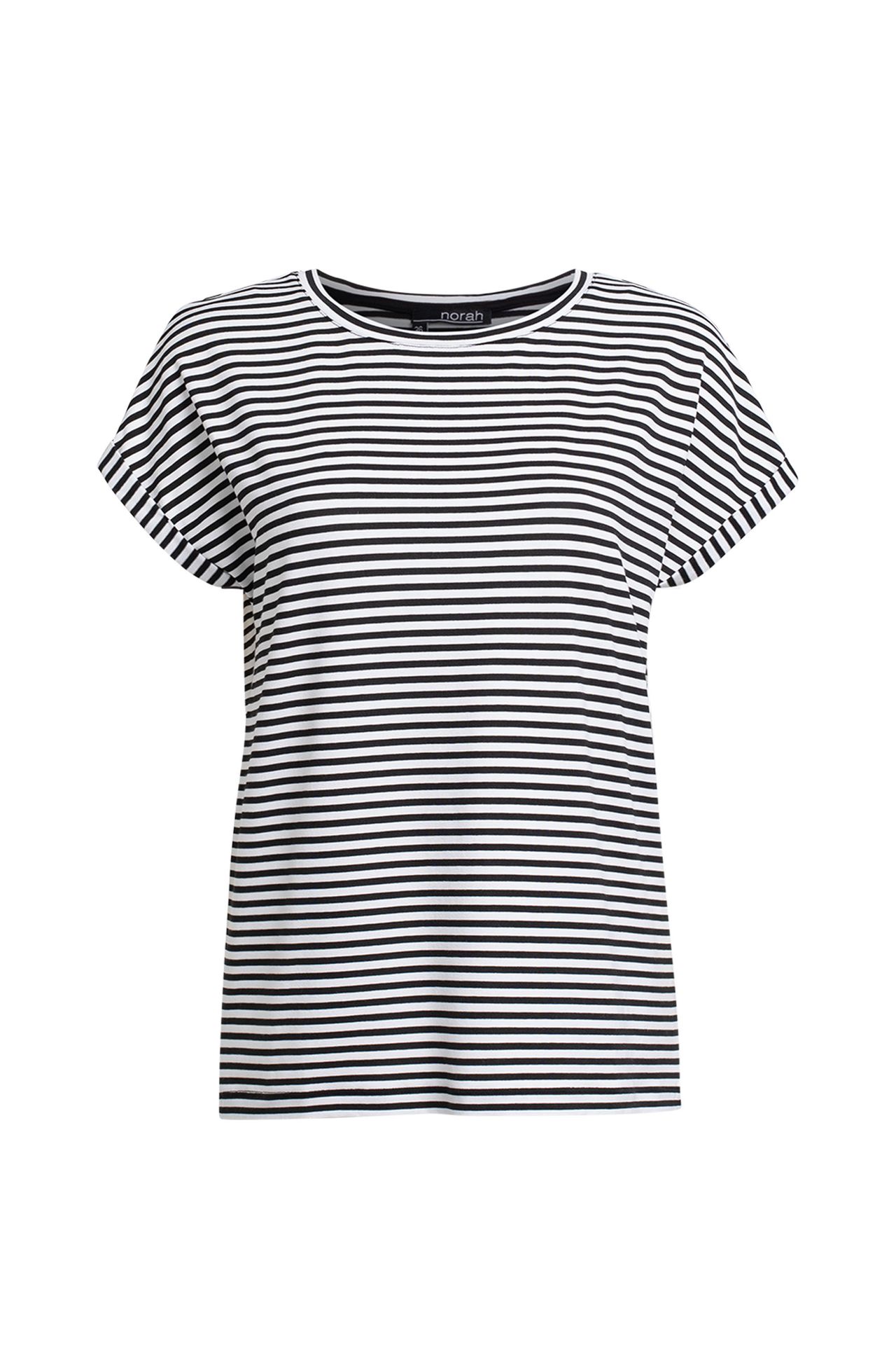 Norah Gestreept shirt black/white 210993-031