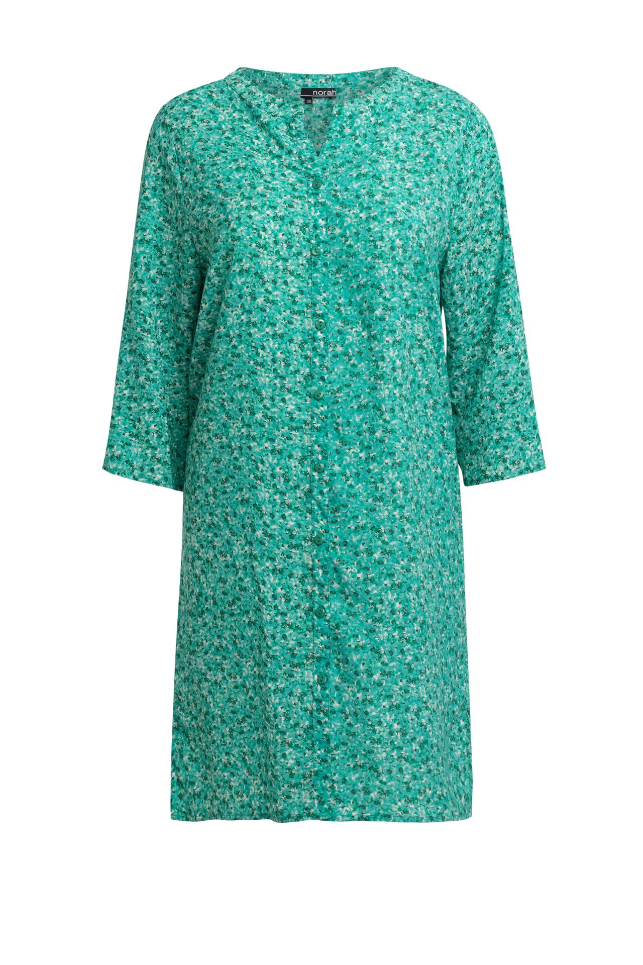 Norah Lange groene blouse sea green multicolor 211243-576