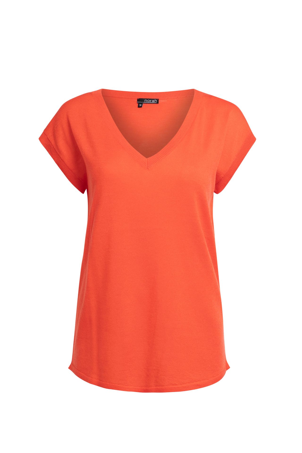 Norah Trui oranje korte mouwen neon orange 211395-723