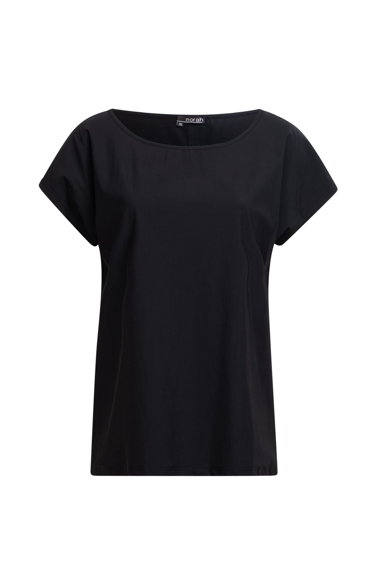 Norah Shirt zwart travelstof black 211418-001