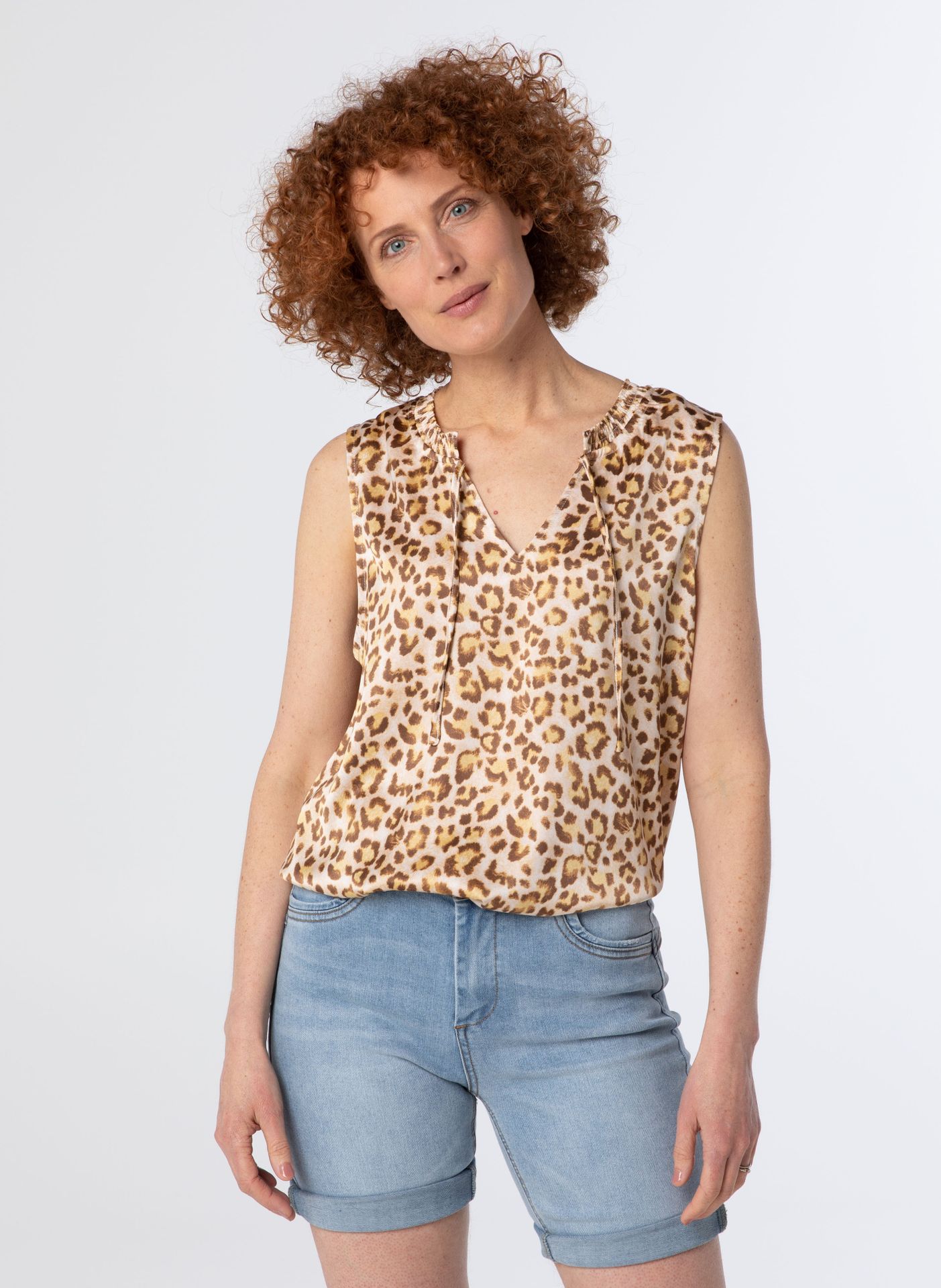 Norah Top beige multi vanilla multicolor 211688-108