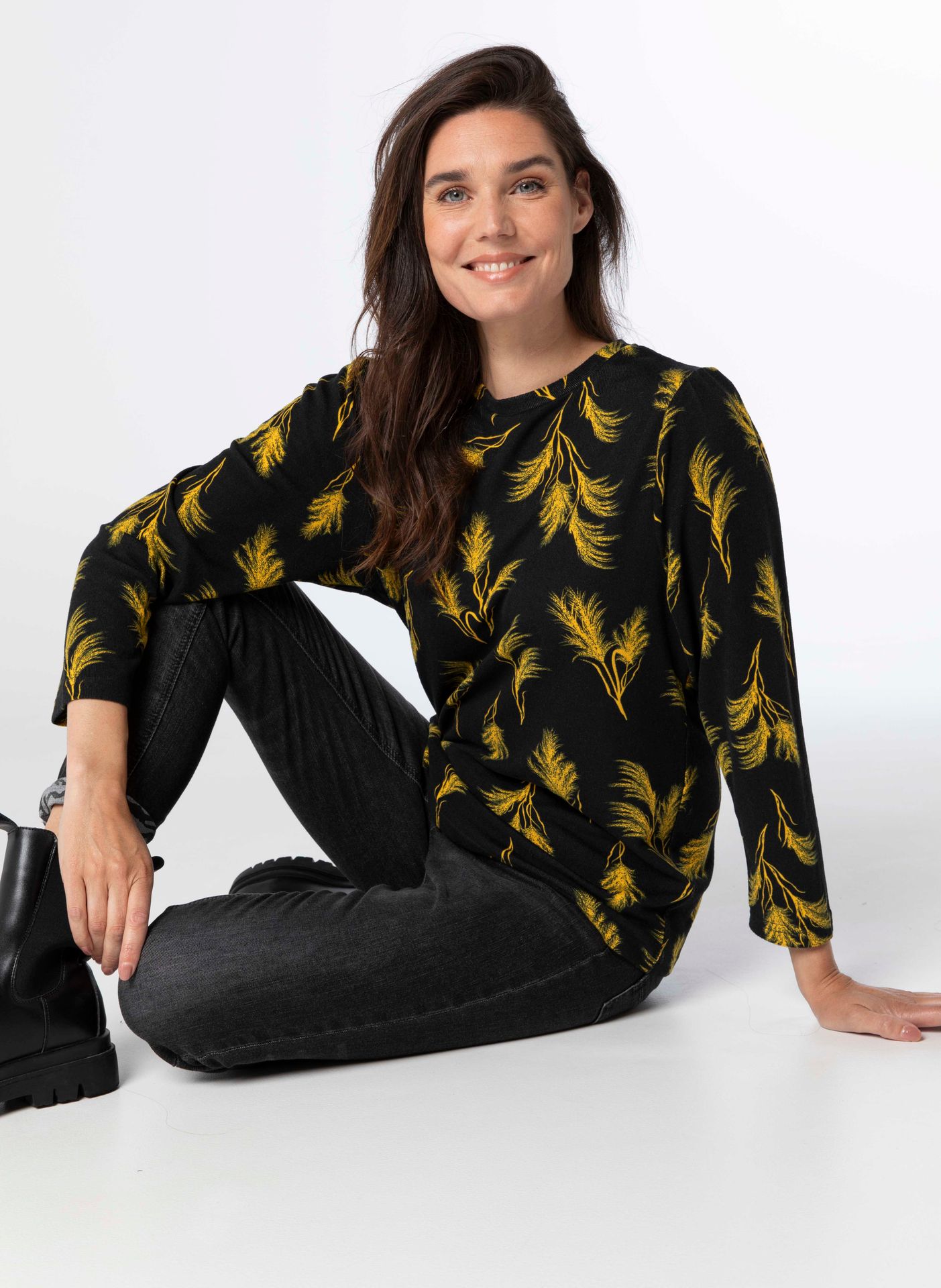 Norah Trui zwart geel black/yellow 211820-033