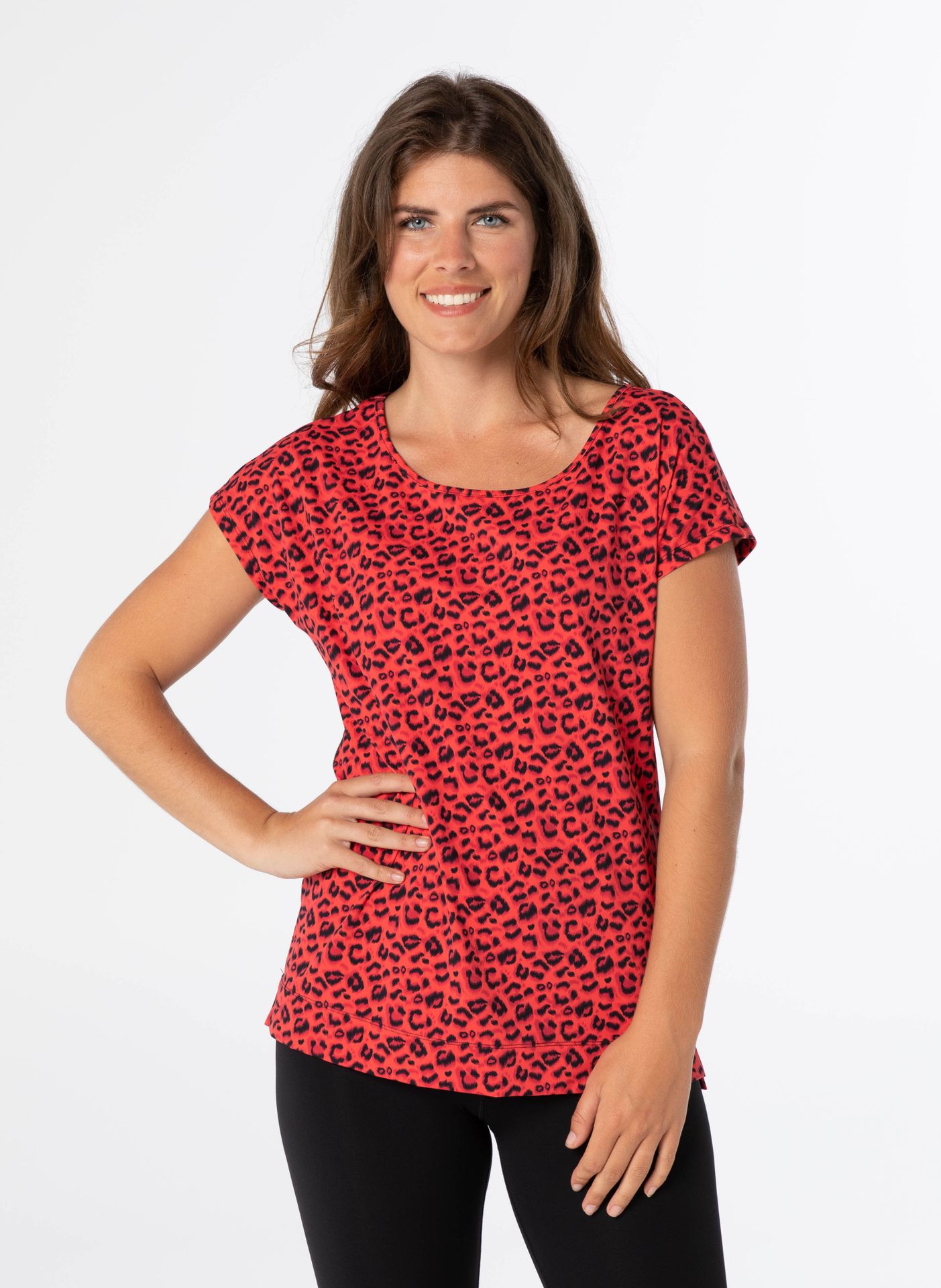 Norah Shirt - Activeawear red/black 211903-630