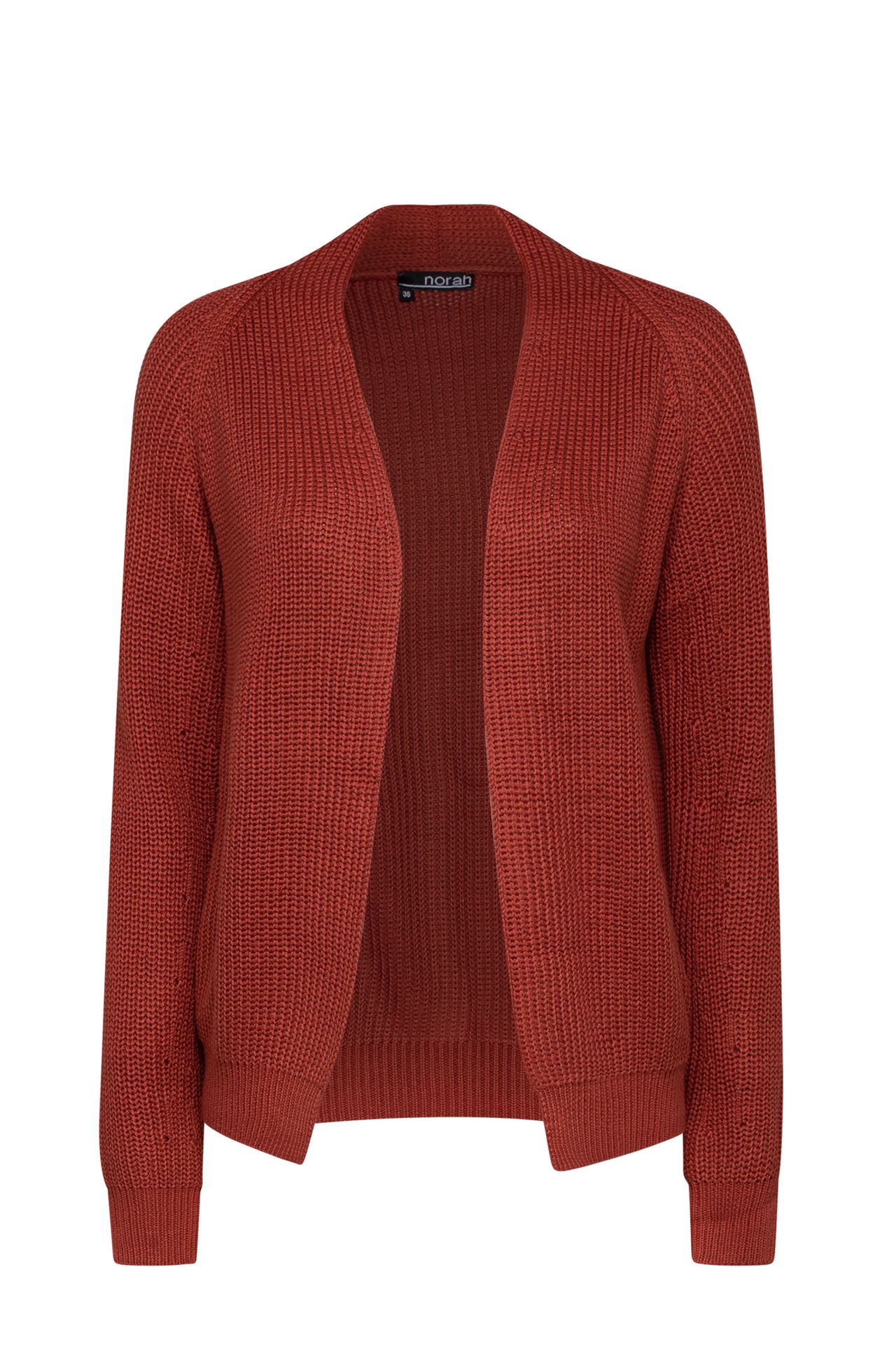 Gebreid vest rood Bruin P-212294-660 Gebreid vest rood Bruin P-212294-660