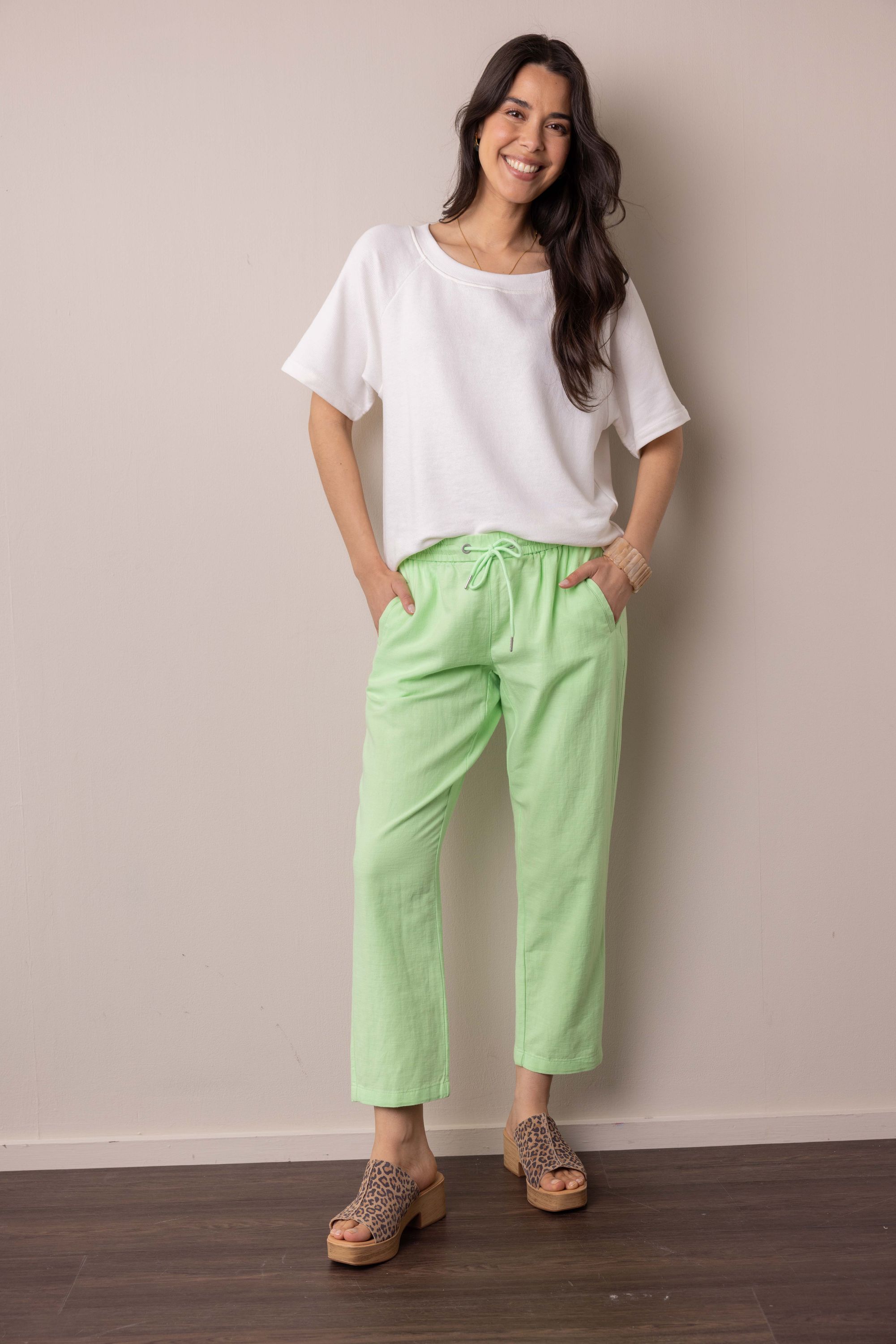 Norah Jet broek groen light green 212363-515-40