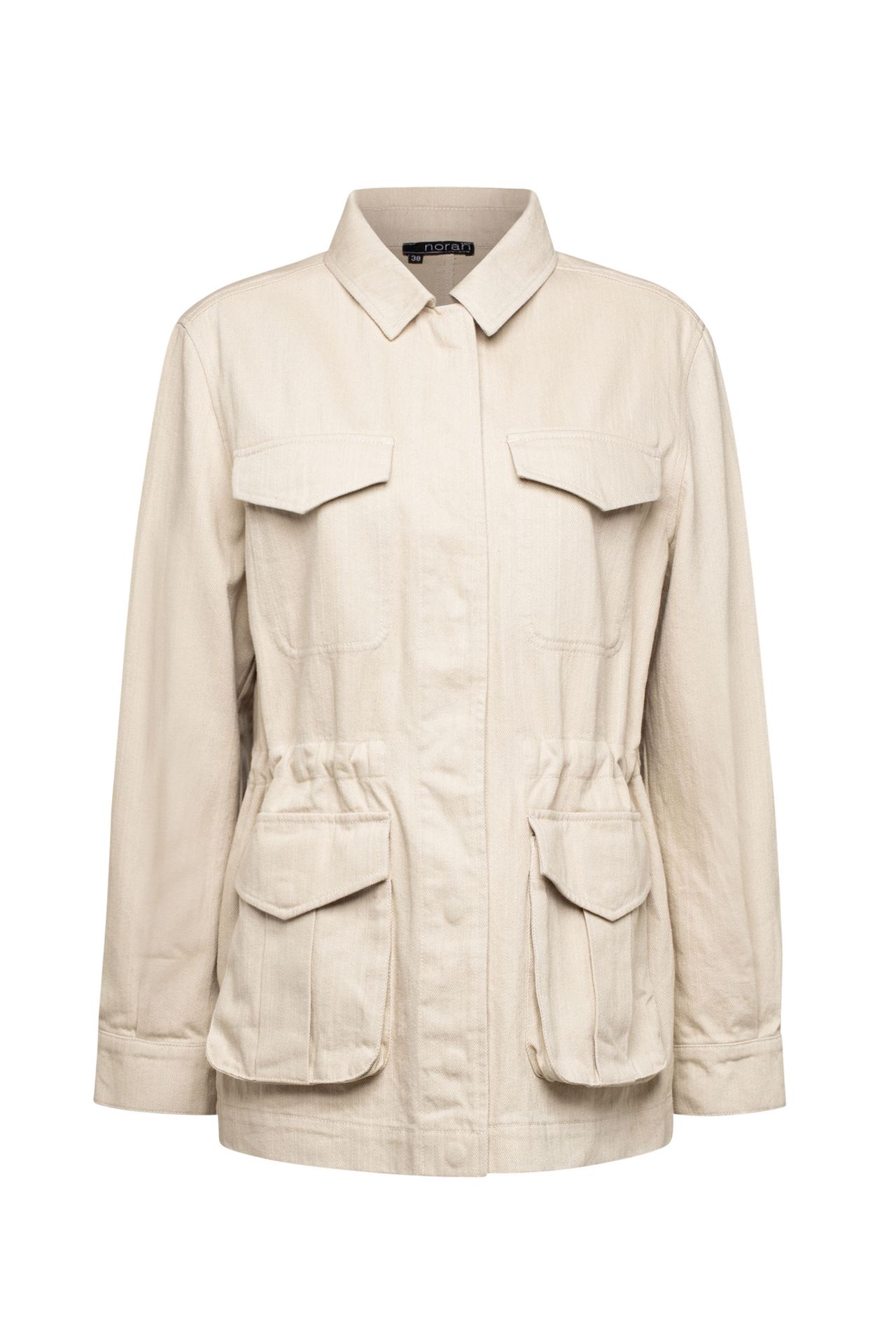 Norah Katoenen jacket oyster 212632-109