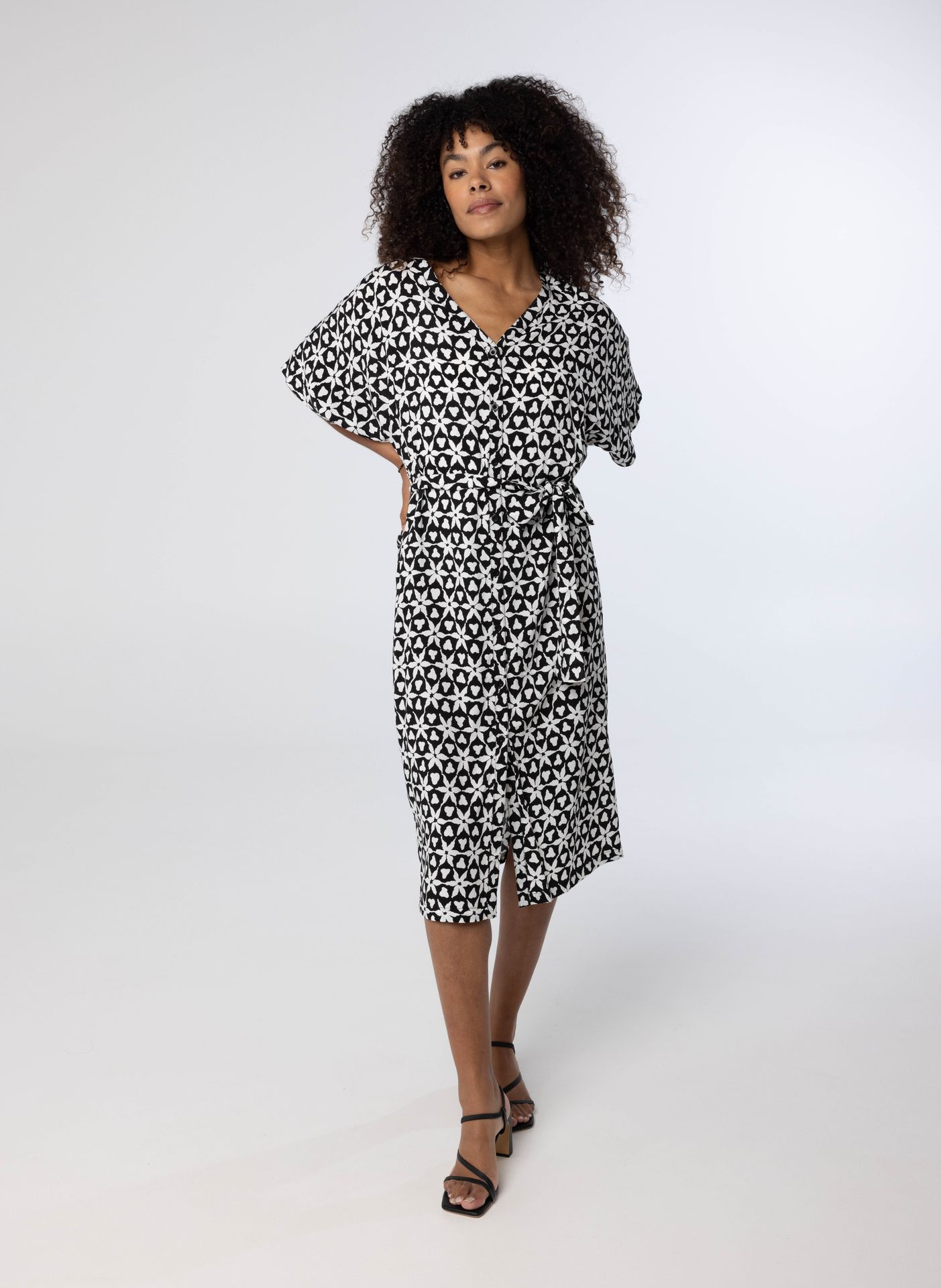 Norah Mini jurk meerkleurig black/white 212668-031