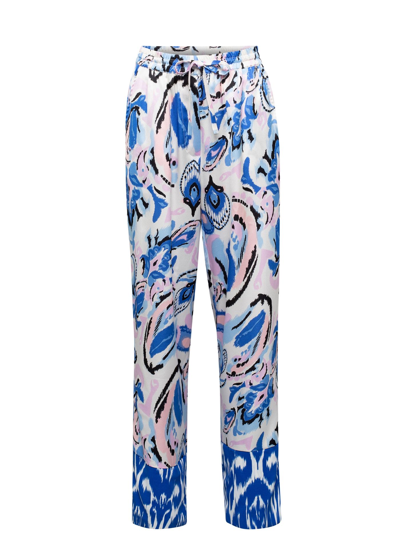 Broek blauw multi Blauw P-212746-420 Broek blauw multi Blauw P-212746-420