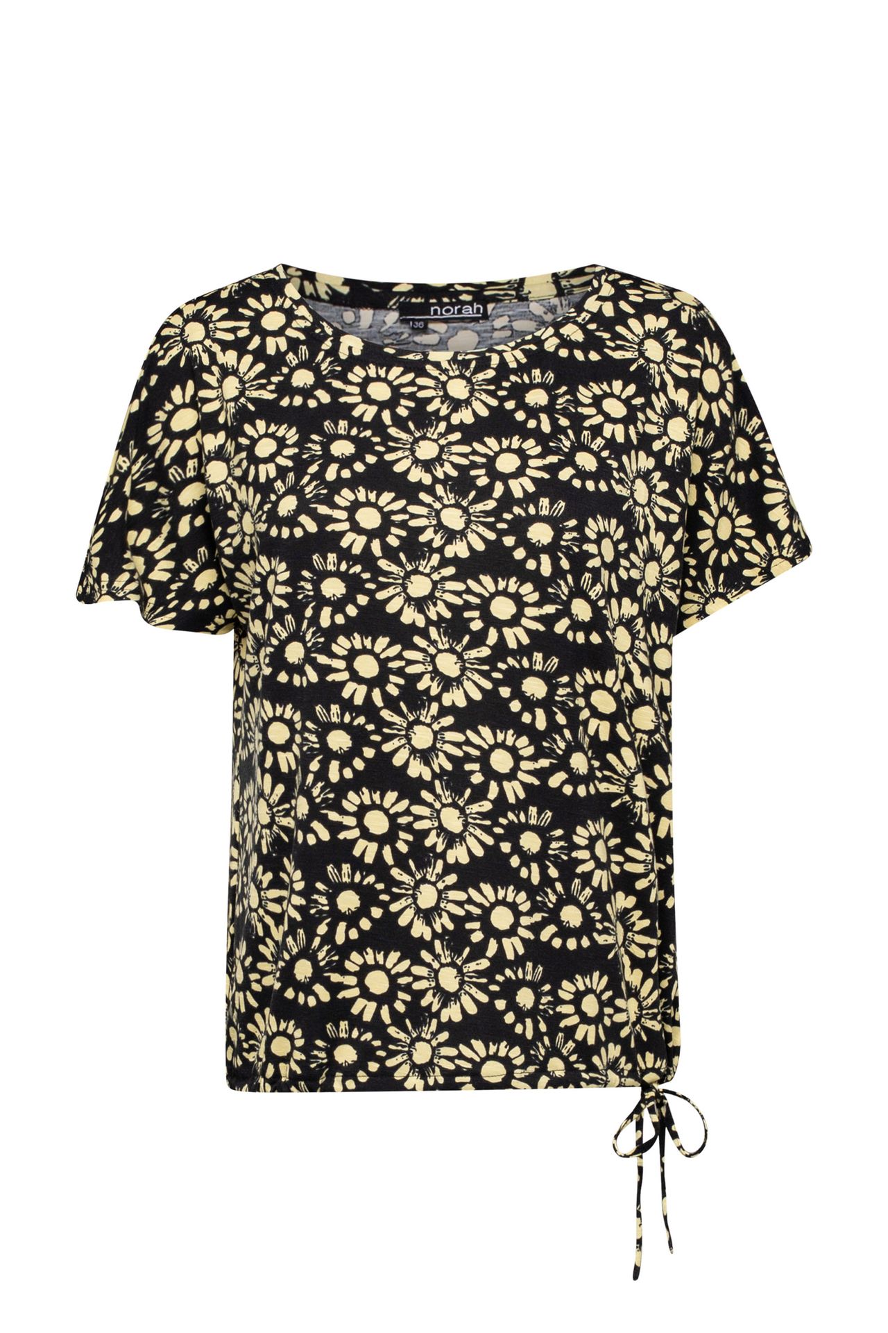 Norah Meerkleurig shirt black/yellow 212853-033