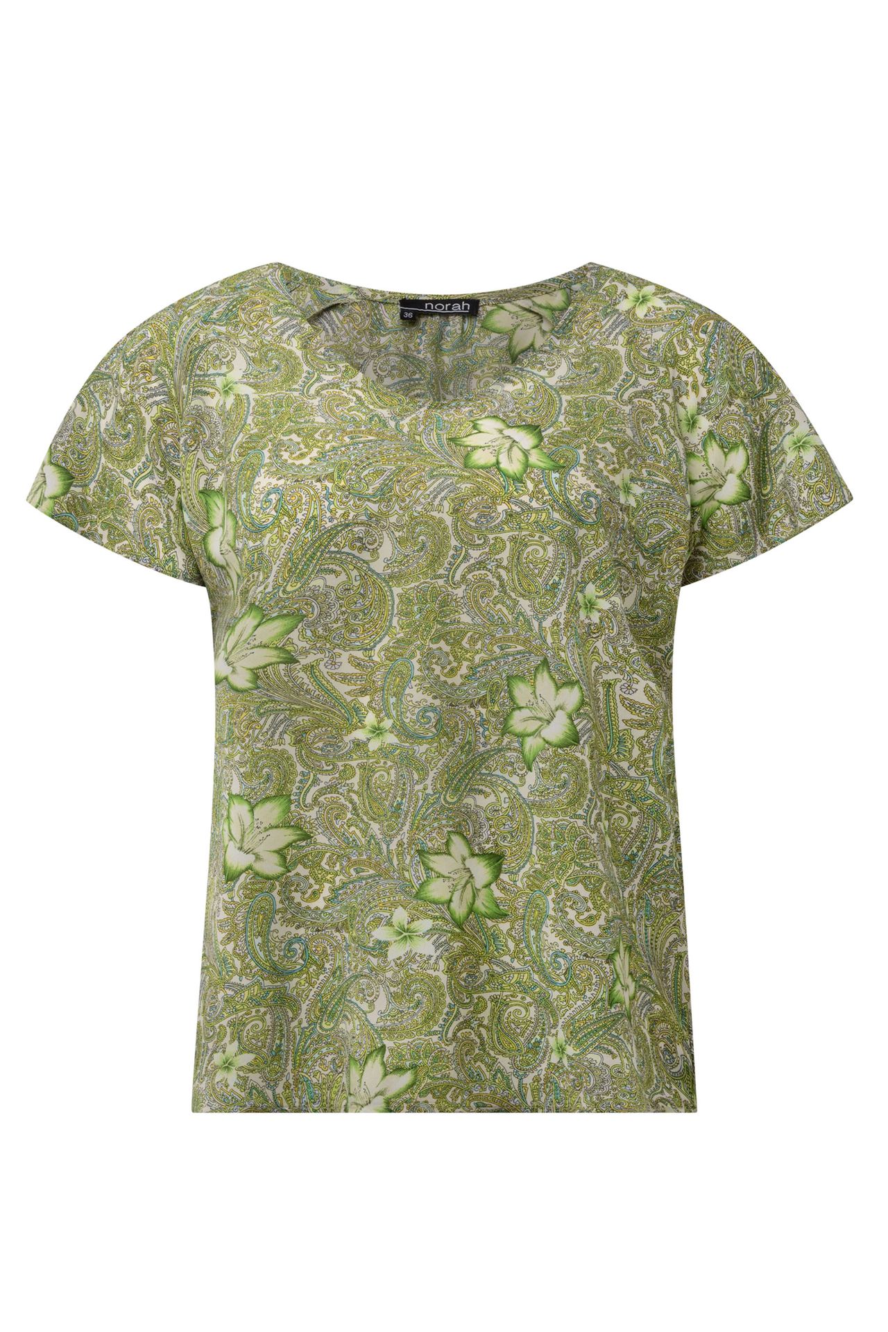 Norah Groene blouse apple green multicolor 212859-504