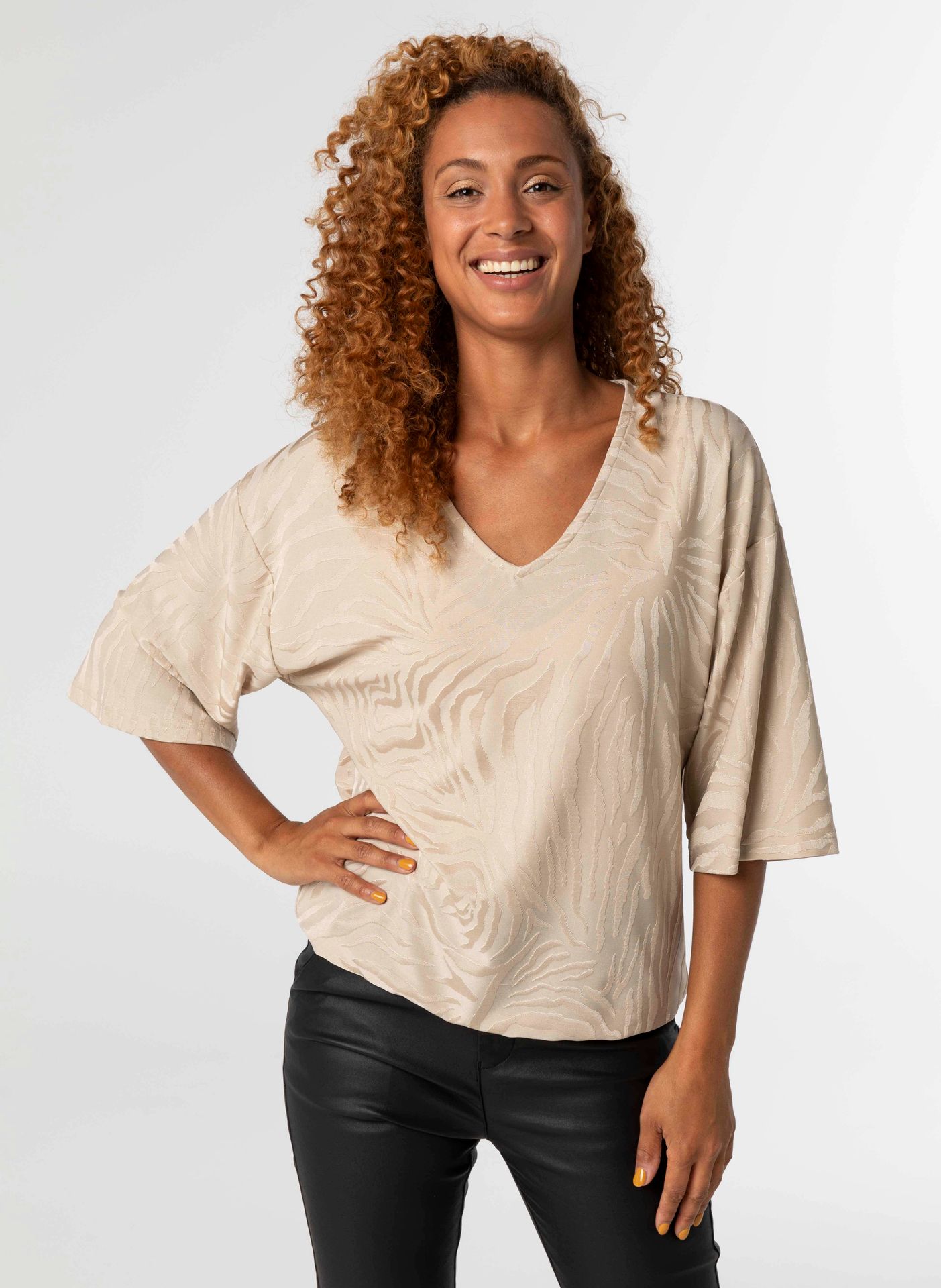 Norah Shirt beige nougat 213031-672