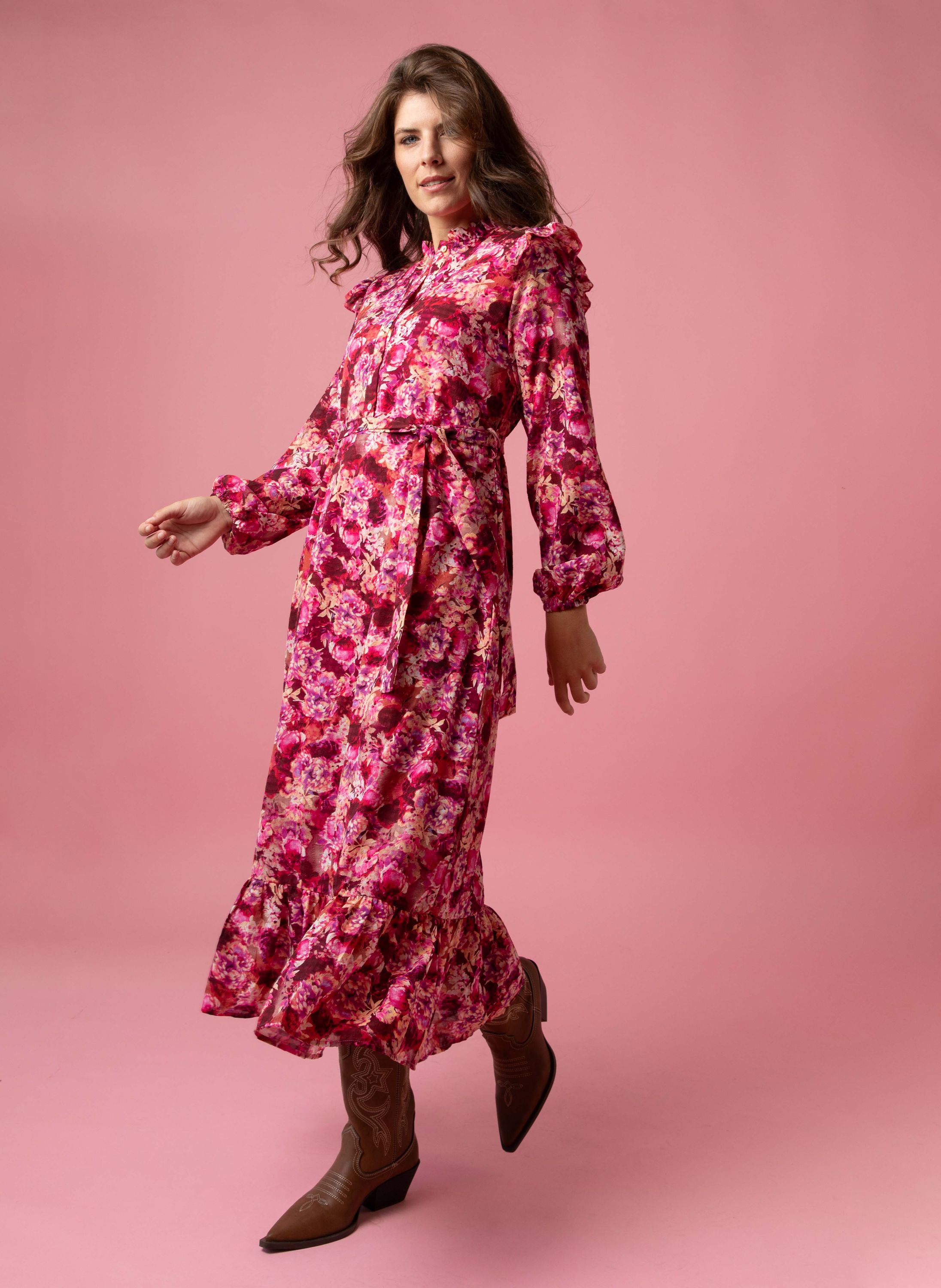  Jurk roze Roze 213124-920