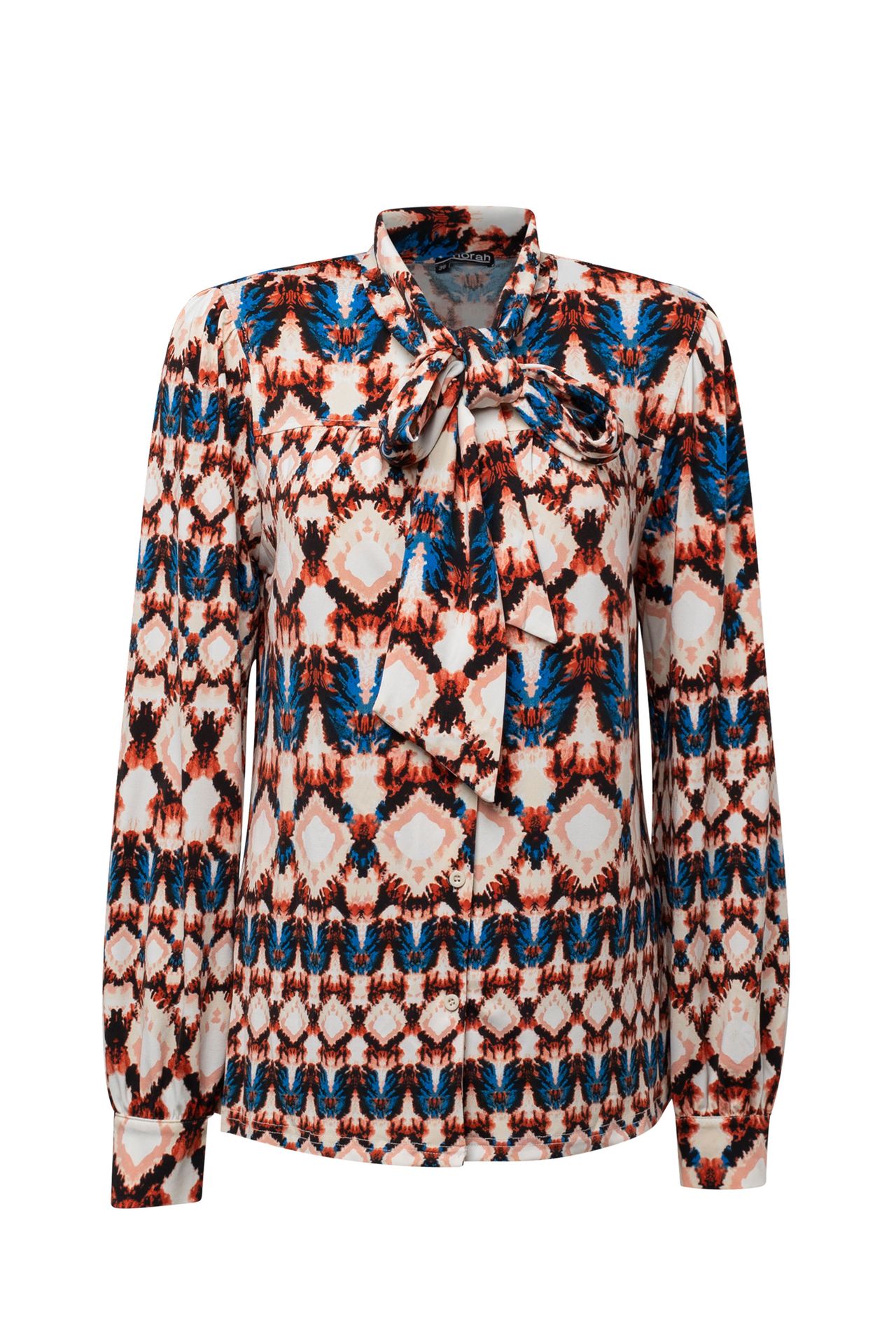 Norah Blouse roze blauw powder rose multicolor 213188-911