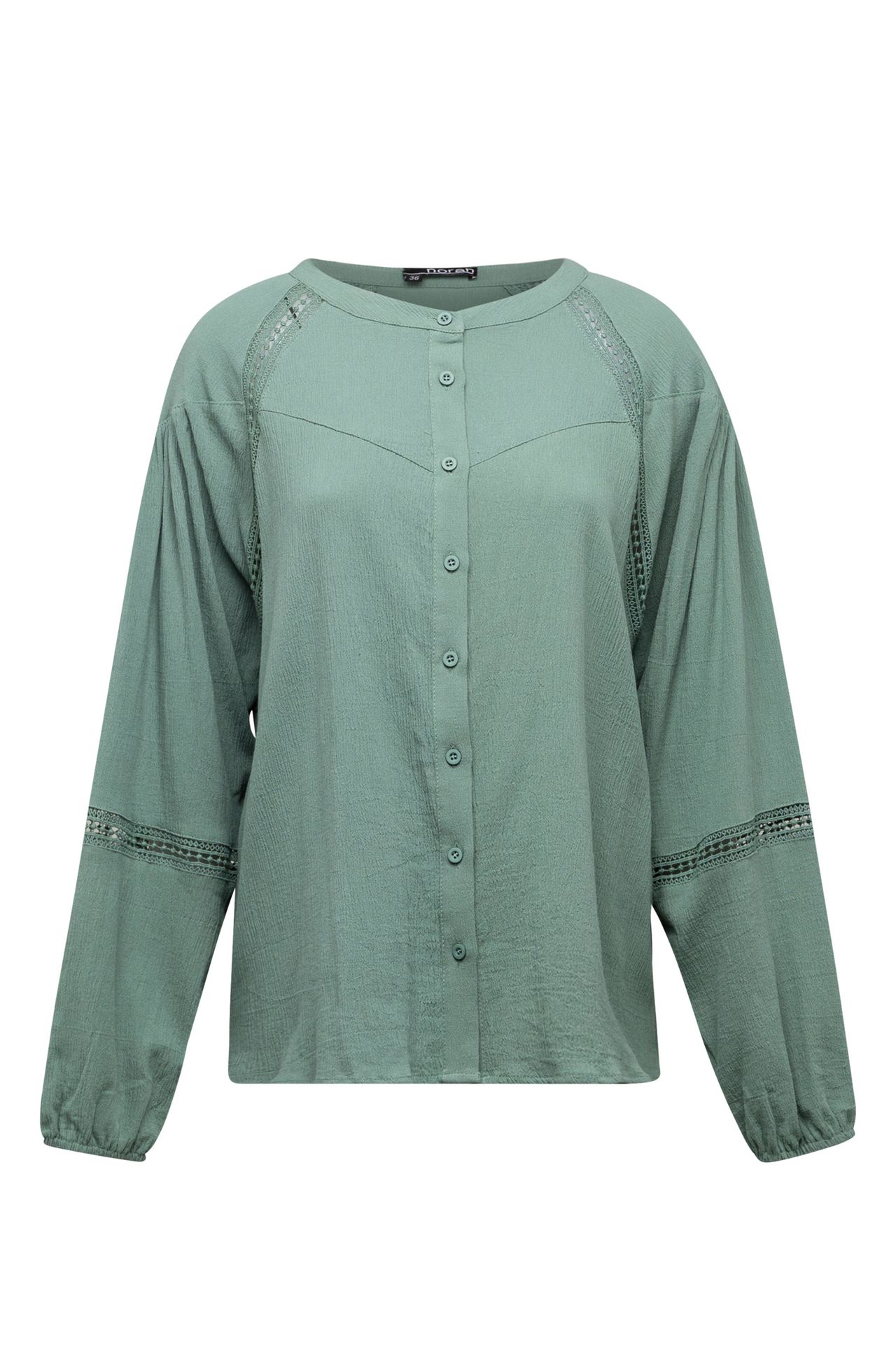 Norah Groene blouse grey green 213411-053