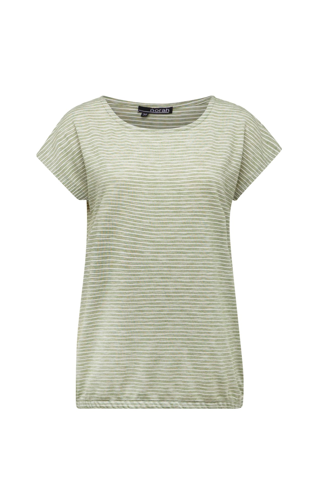Norah Groen gestreept shirt green/ecru 213490-541