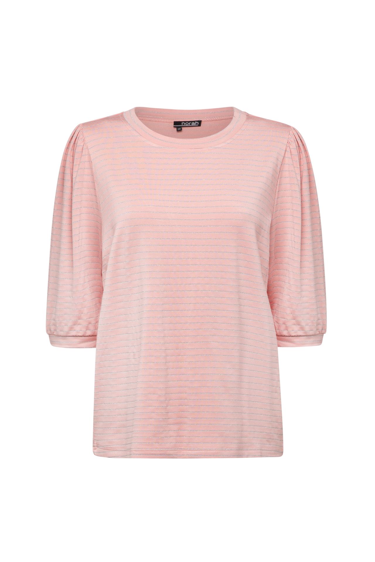 Norah Roze blouse met glitters blush 213533-905