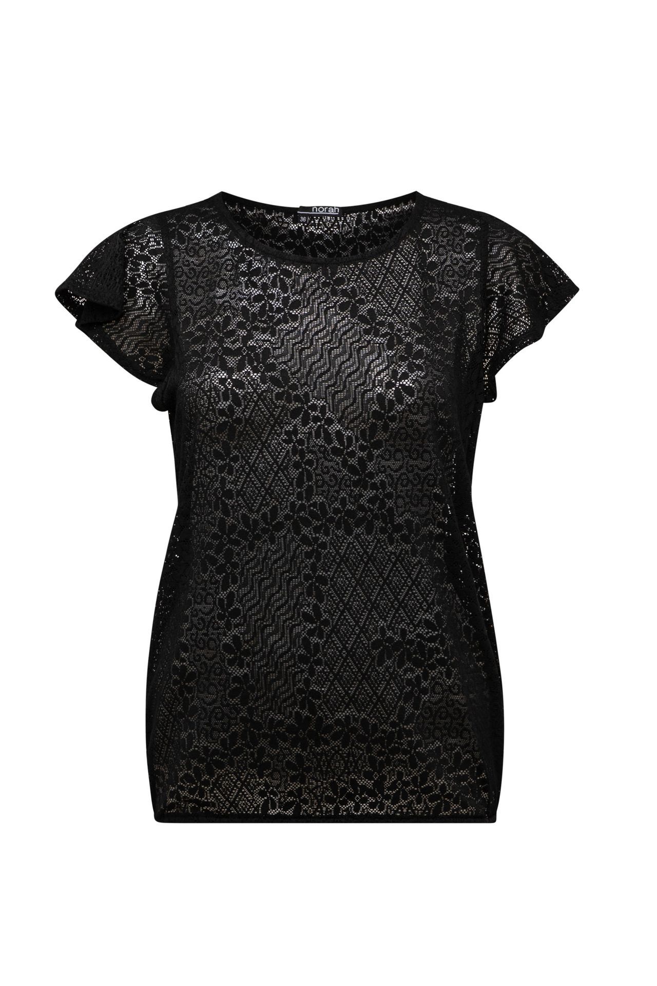 Norah Zwart shirt black 213613-001