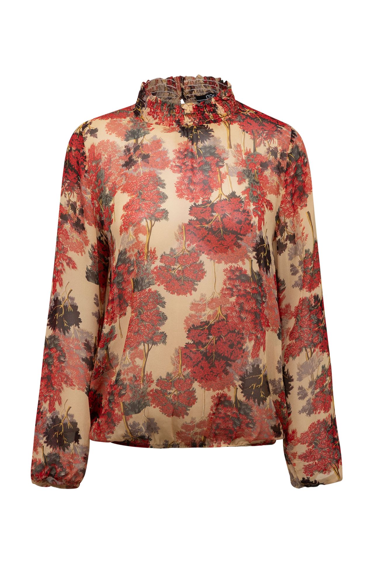 Norah Blouse botanisch cerise multicolor 213728-956