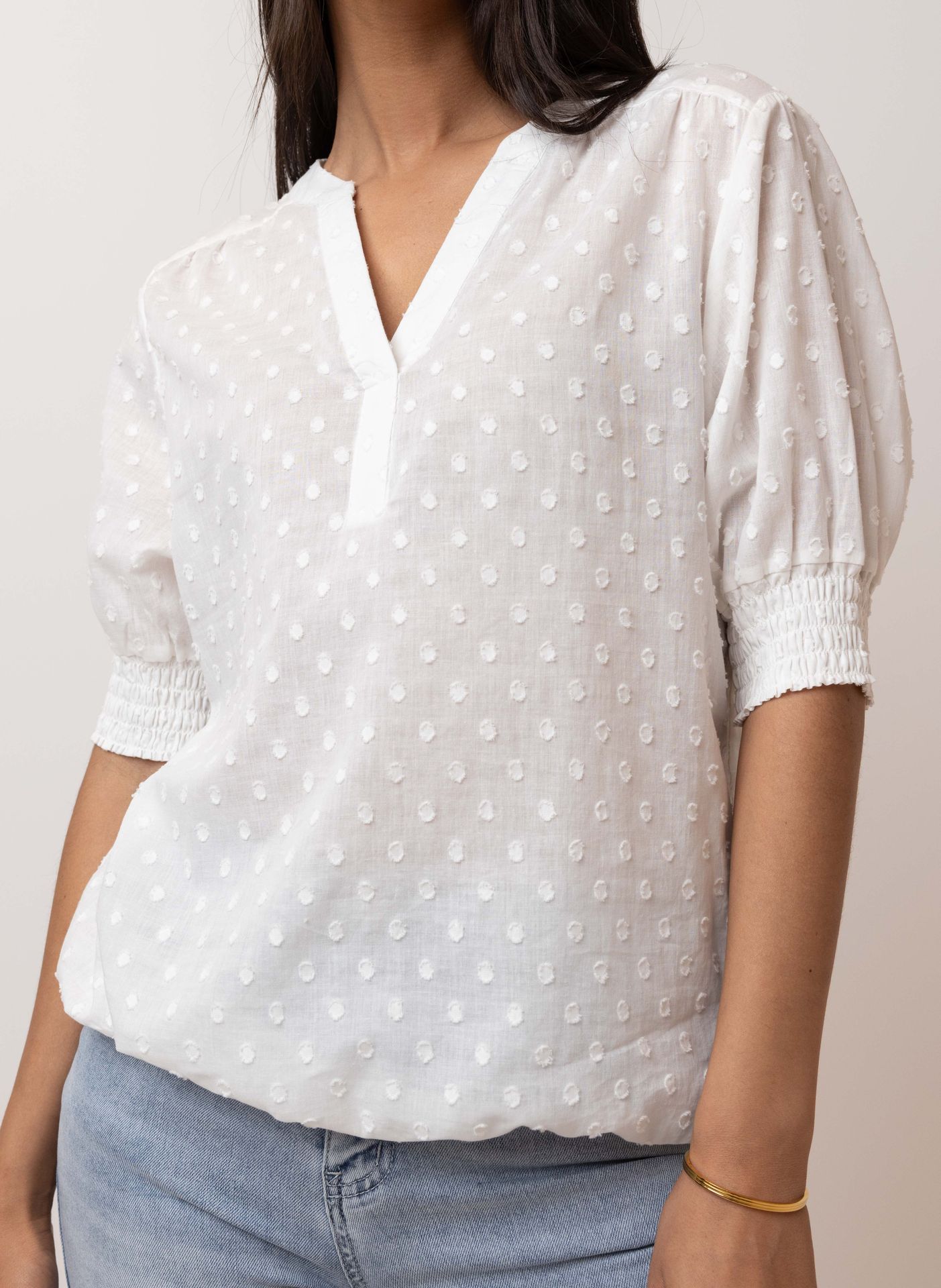 Norah Witte blouse white 213734-100