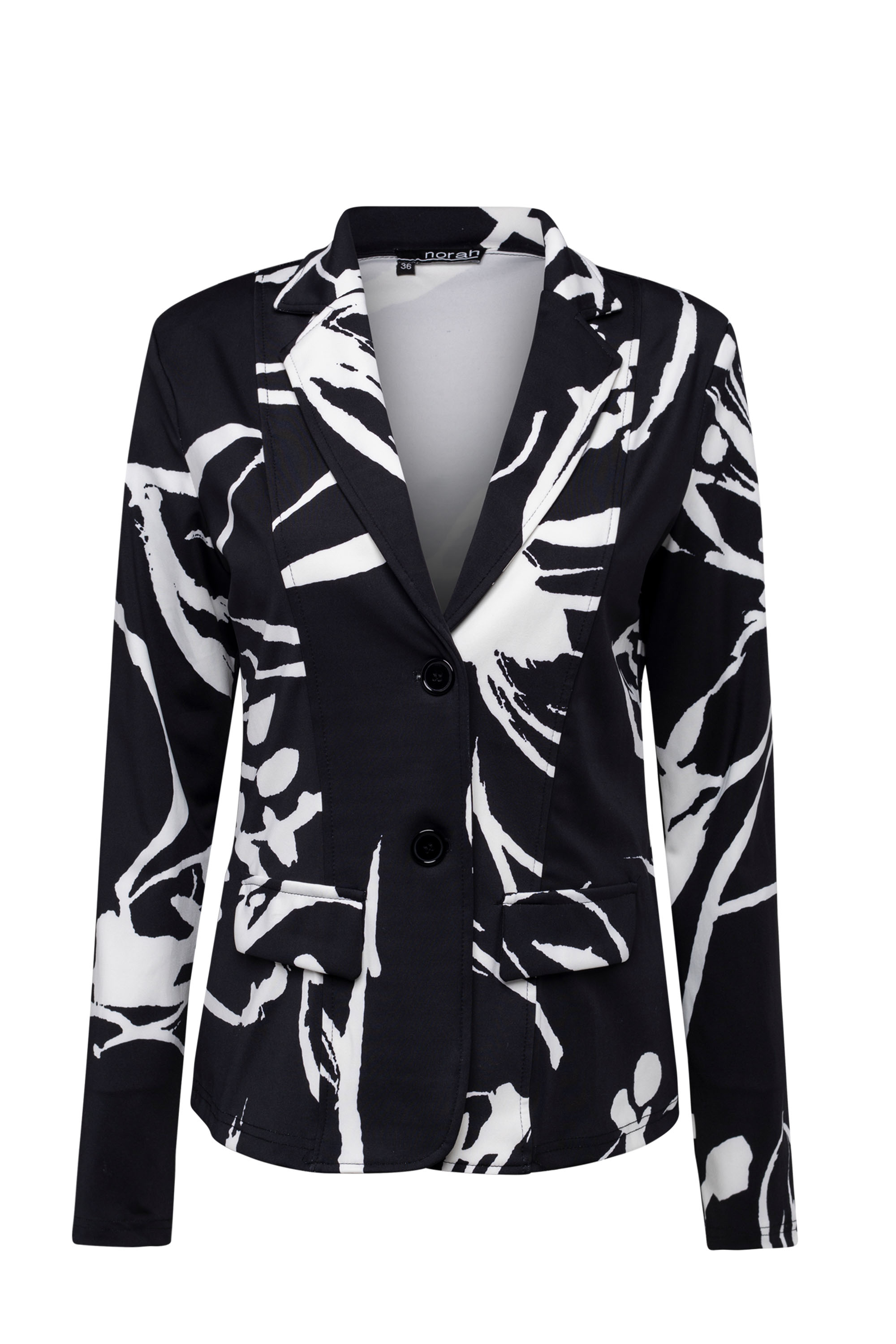 Zwart witte hot sale blazer