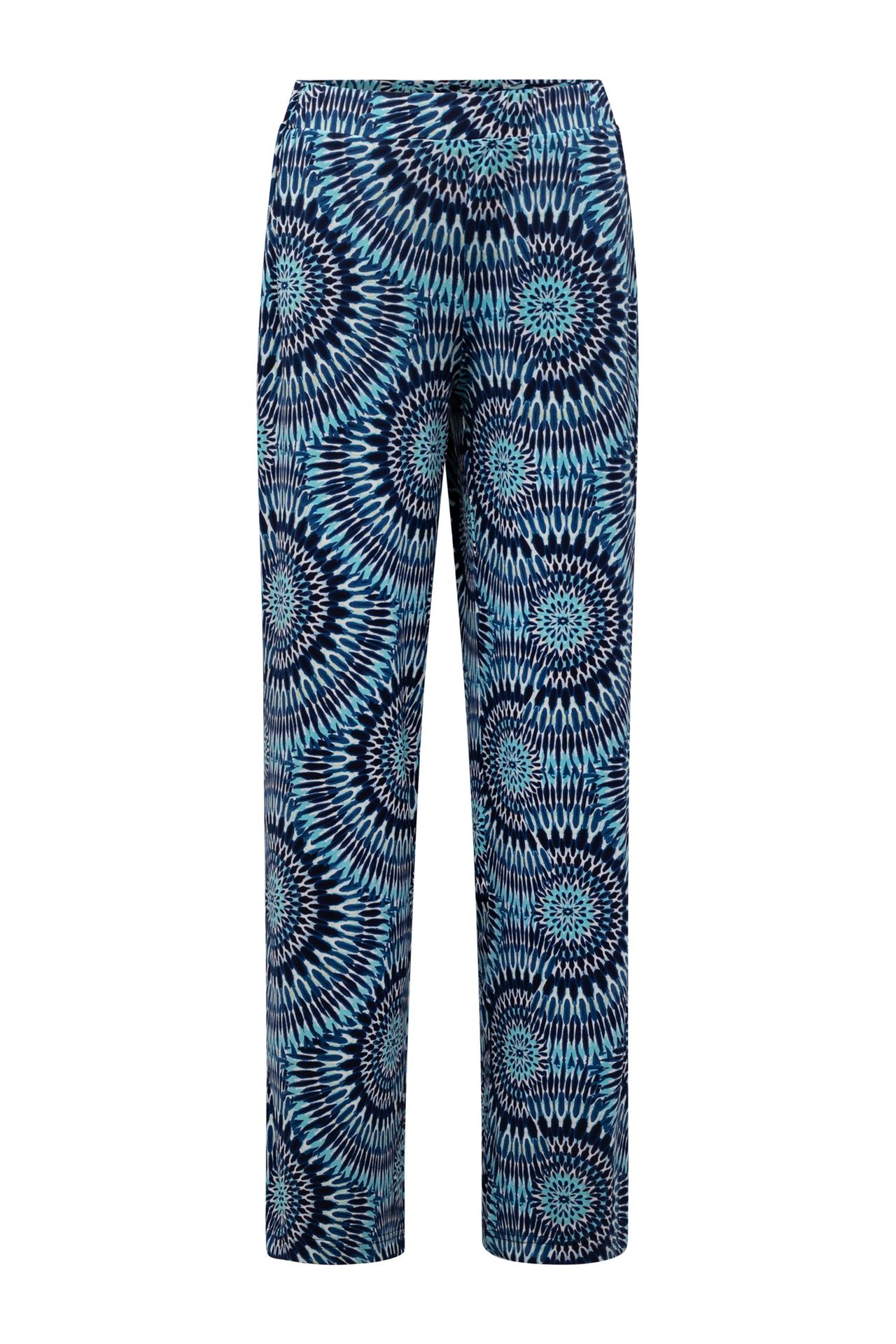 Norah Meerkleurige broek co-ord blue multicolor 213764-420