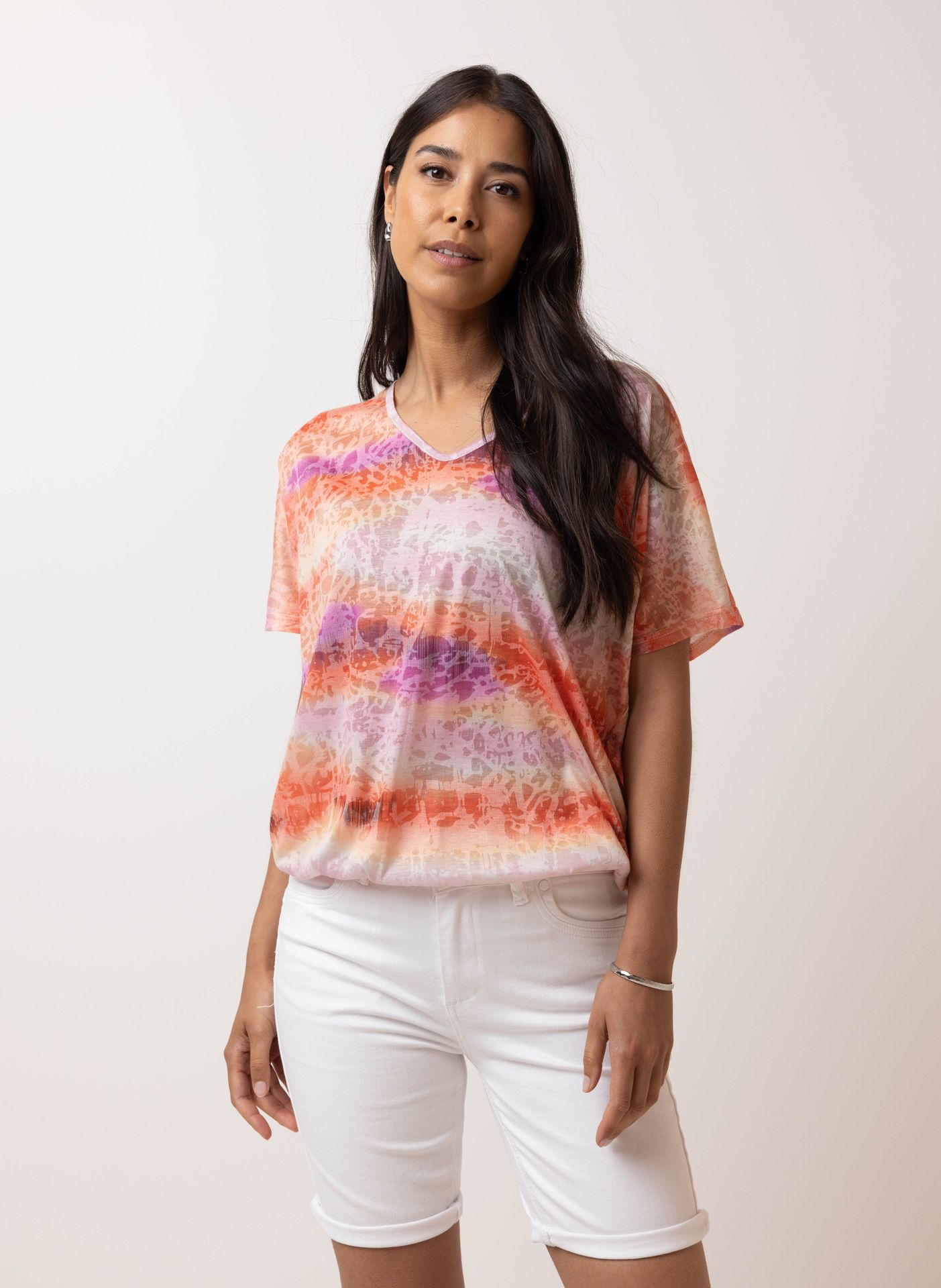 Norah Oranje shirt orange multicolor 213784-720