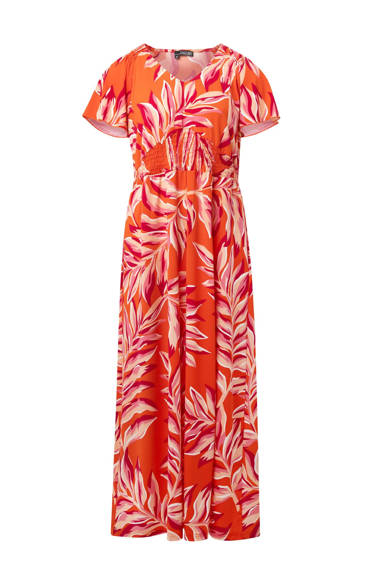 Norah Maxi jurk oranje orange/pink 213792-739