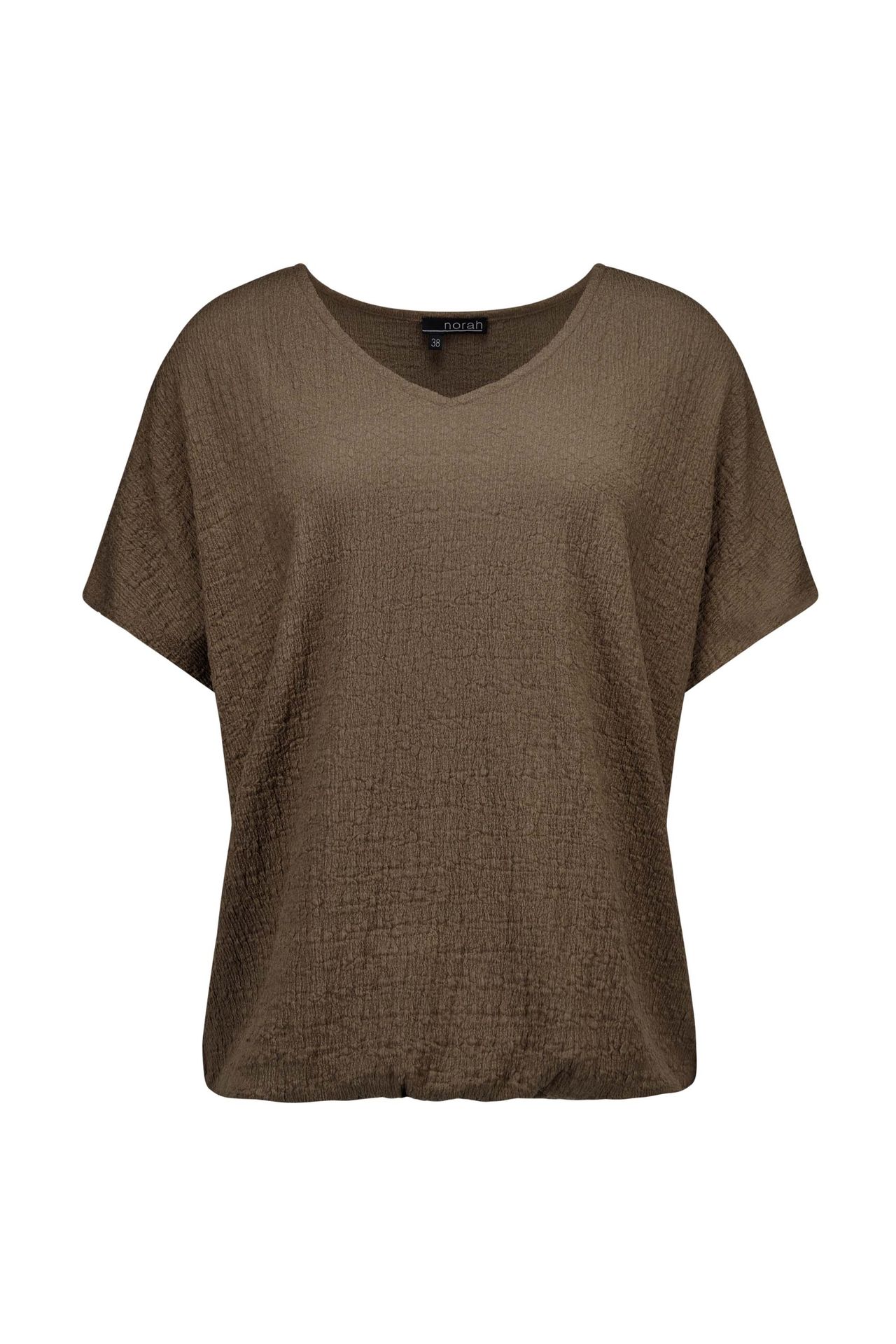Norah Viv shirt olijfgroen taupe 213806-204-48