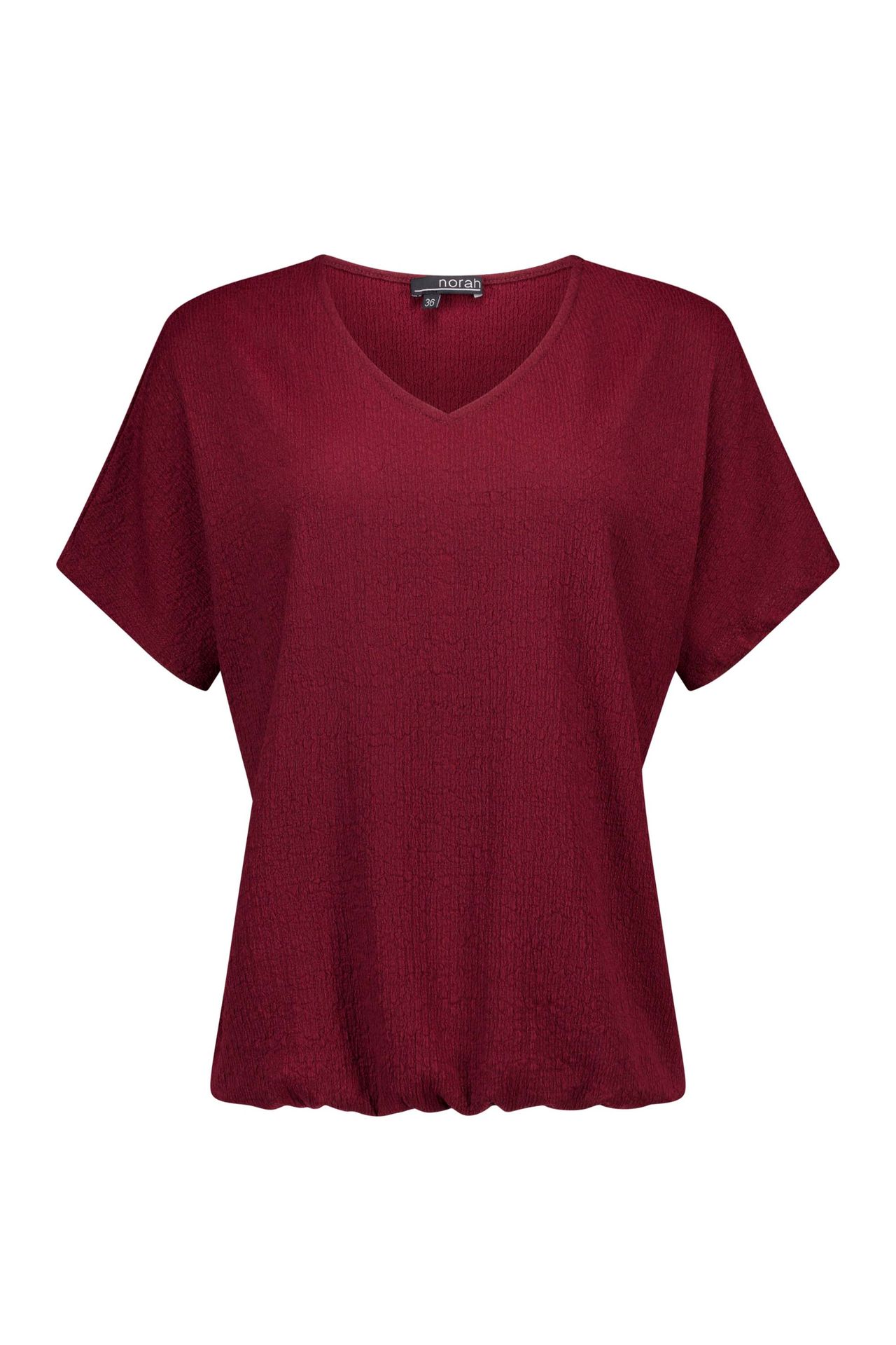 Norah Viv shirt bordeaux wine red 213806-697-36