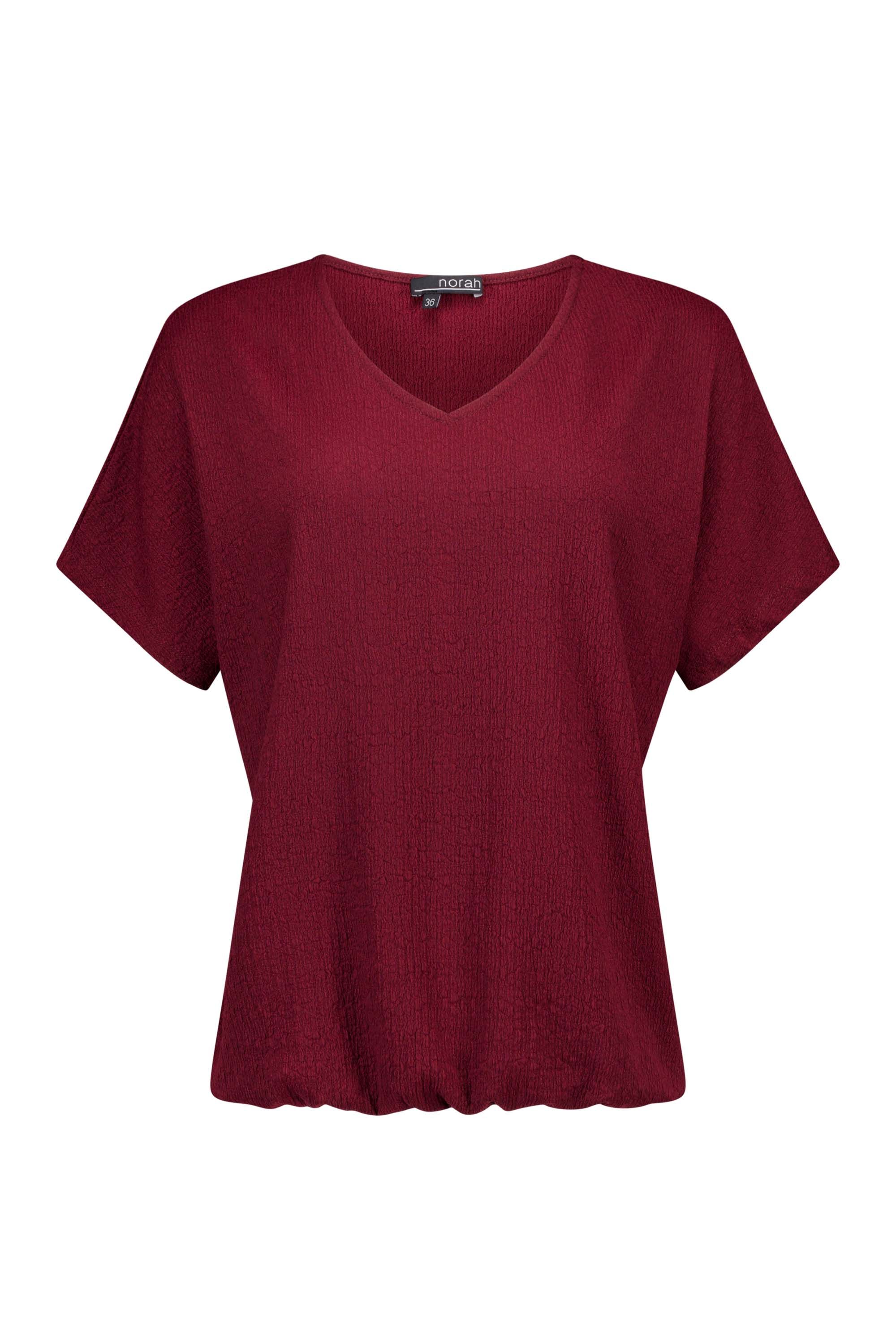 Norah Viv shirt bordeaux wine red 213806-697-36