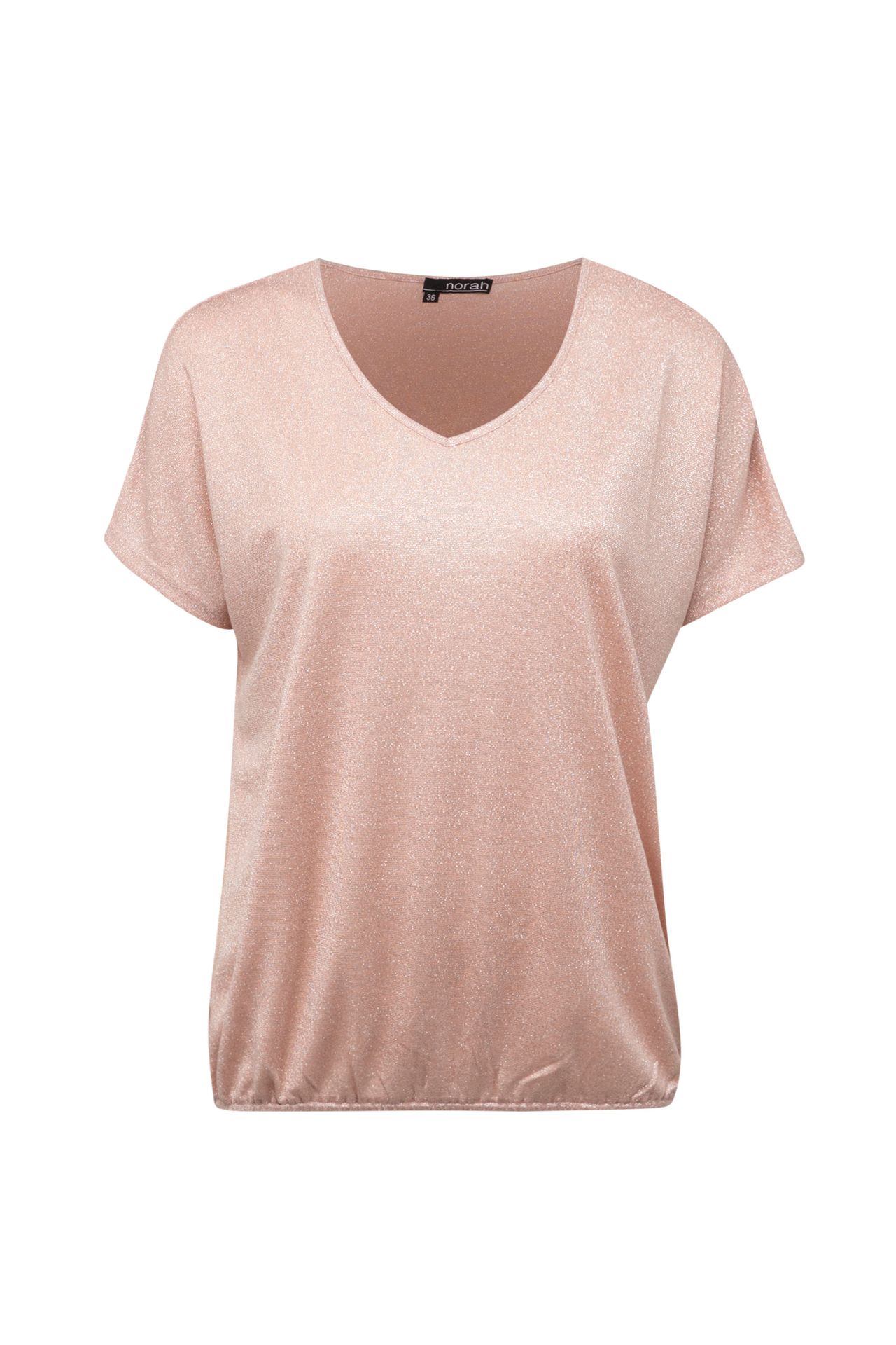 Norah Roze shirt met glitters rose 213834-907