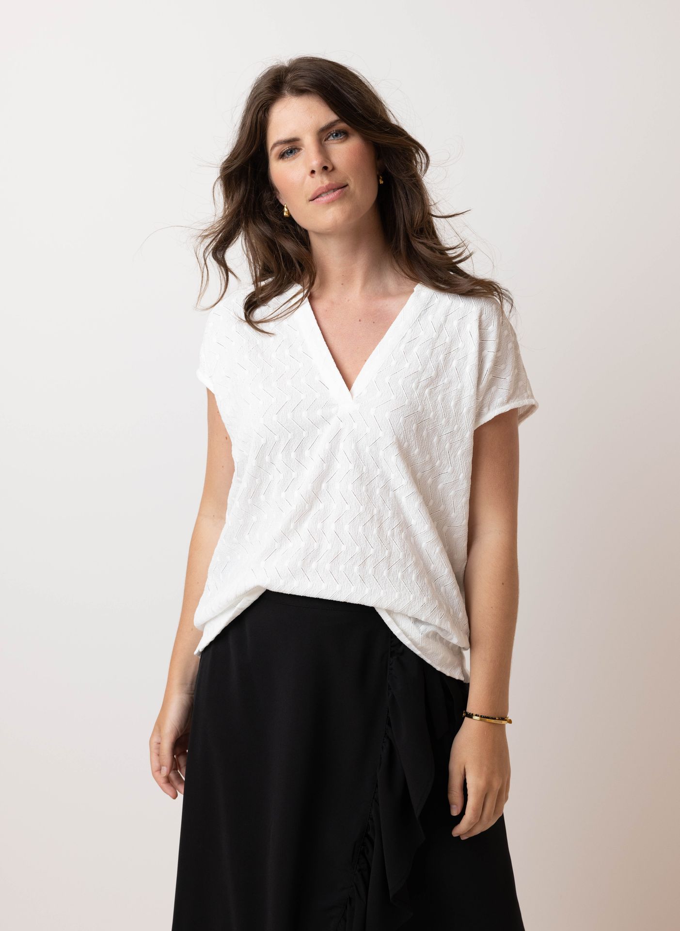 Norah Witte blouse off-white 213882-101