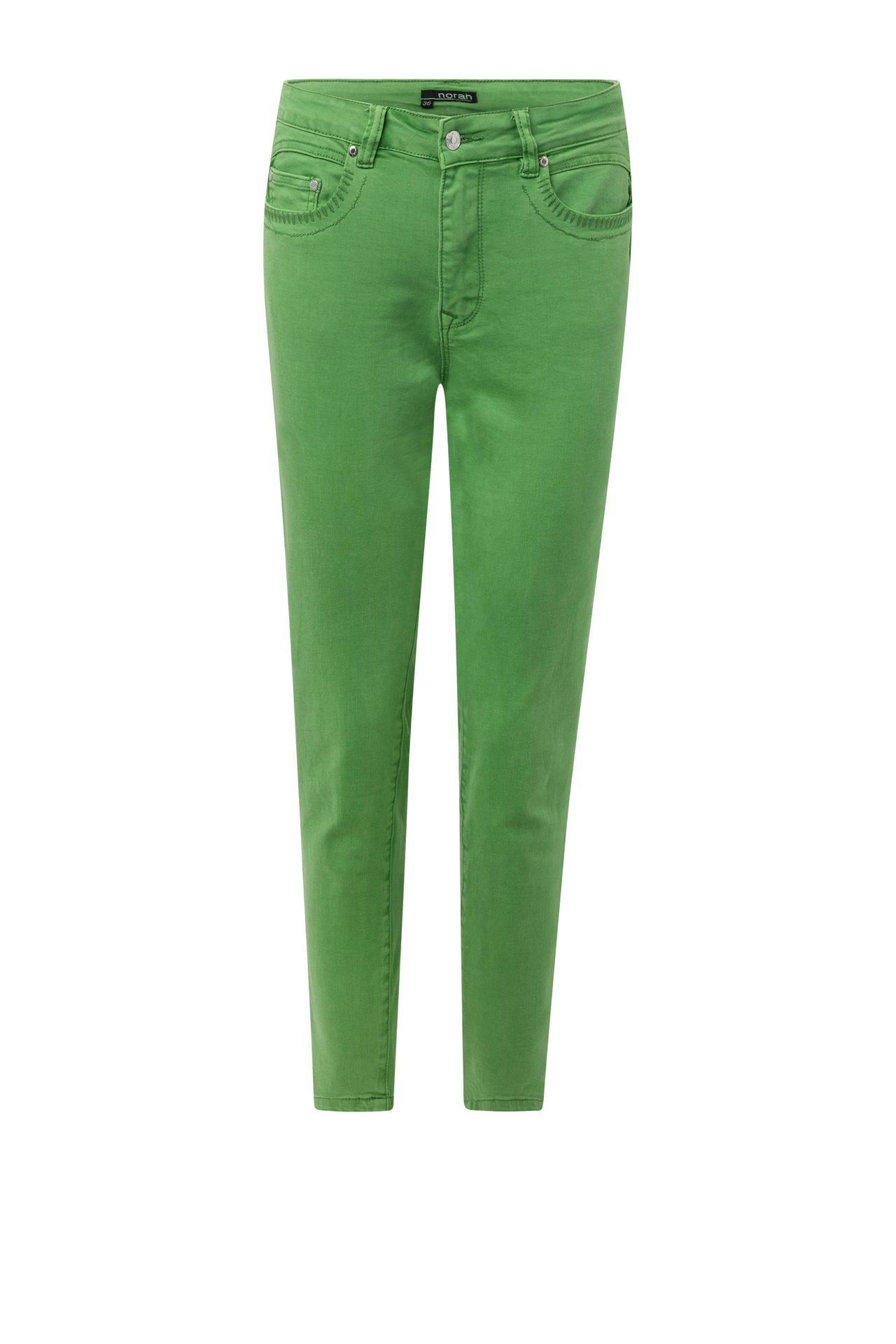 Groene denim jeans green 213891-500-42