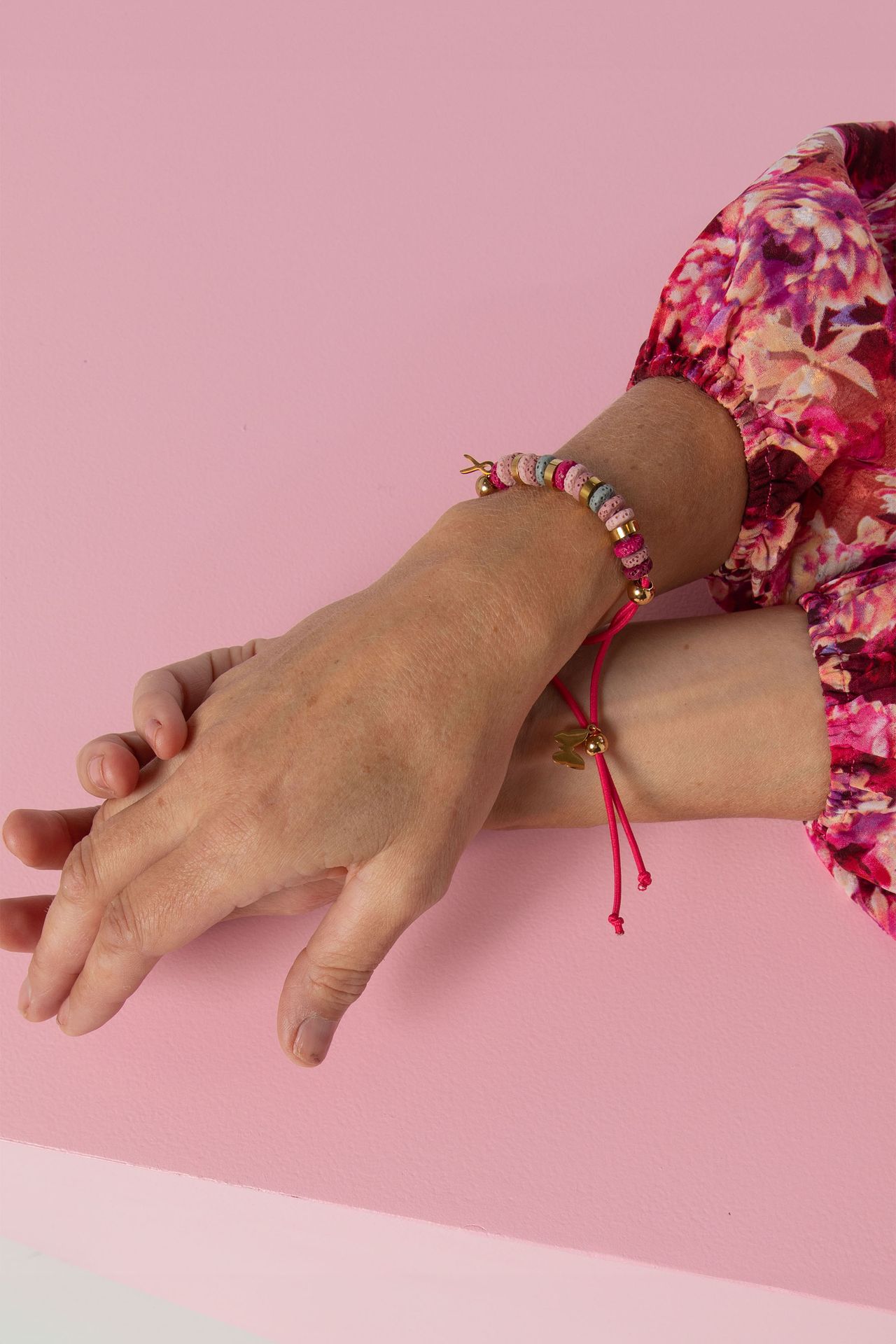 Norah Pink Ribbon armband pink 213924-900