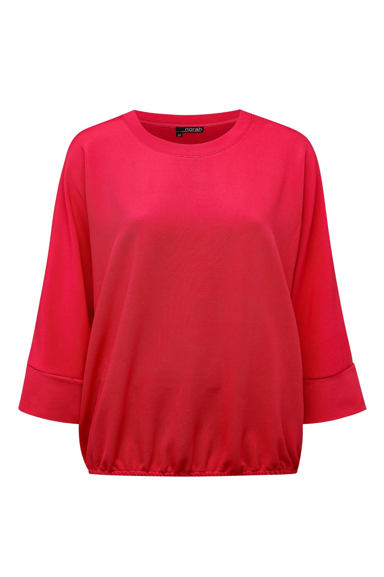Norah Roze trui met driekwart mouwen fuchsia 213938-953