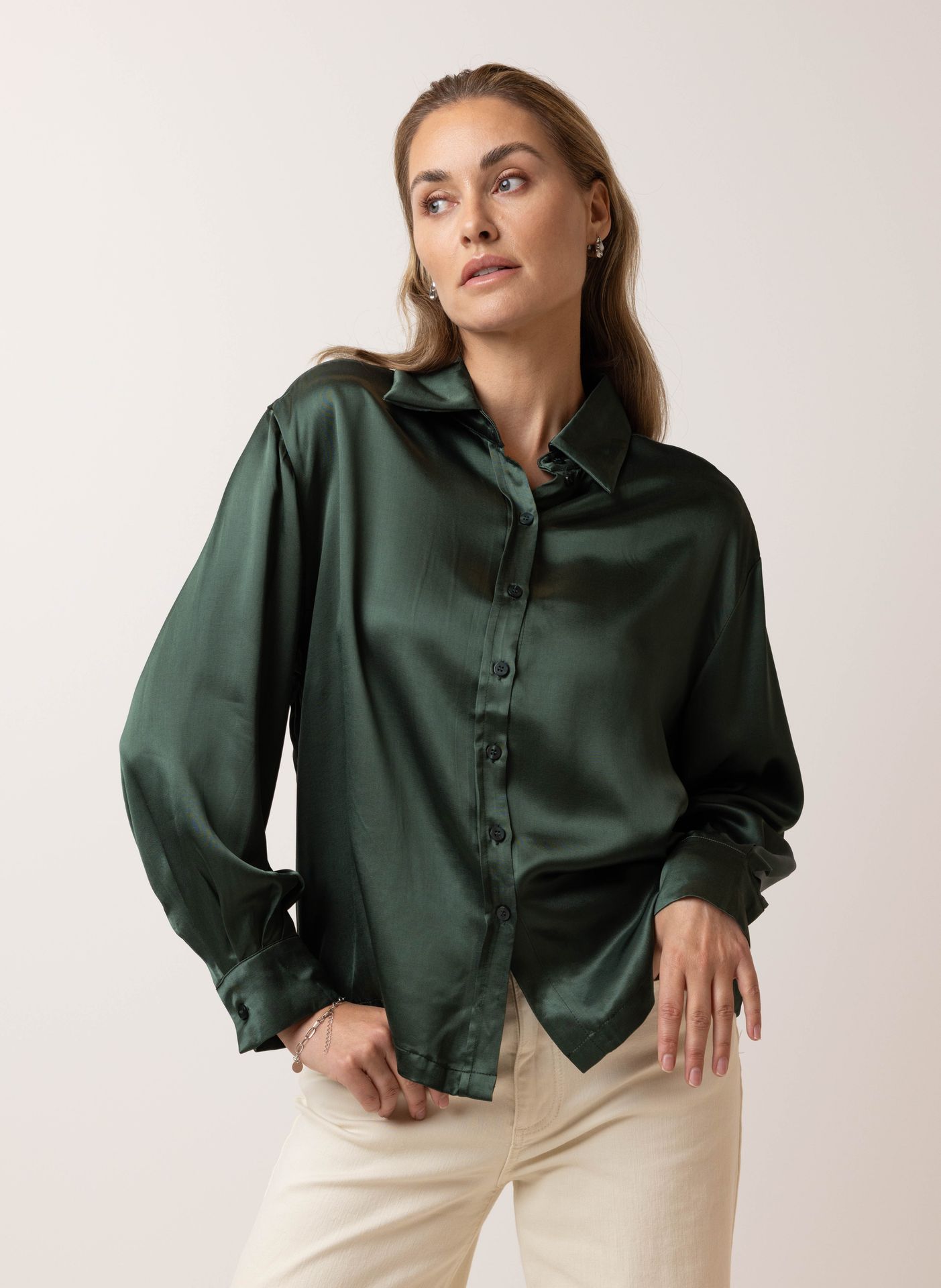 Norah Groene blouse green 213940-500