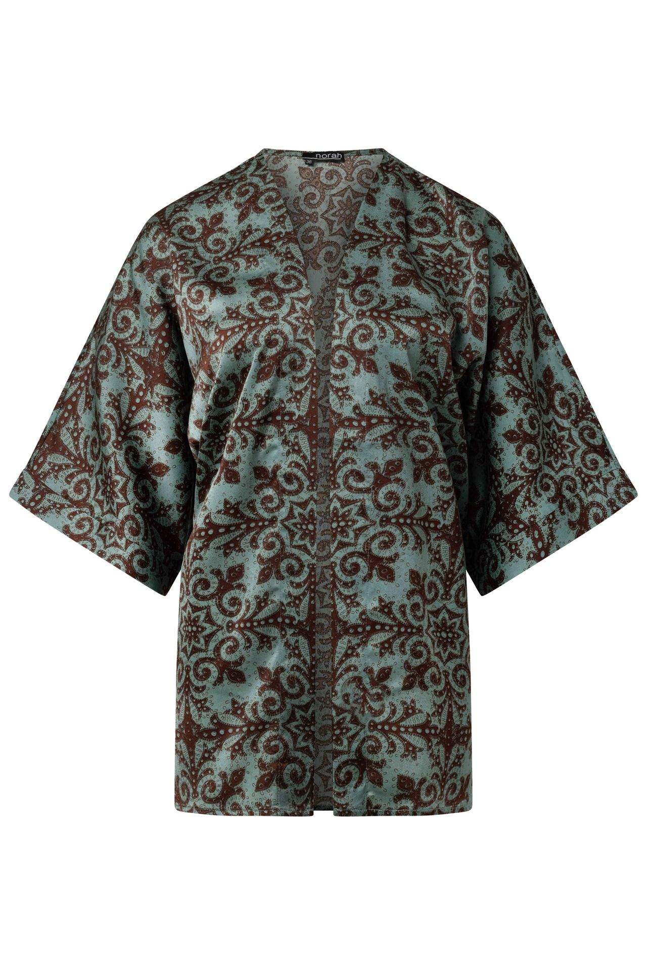 Norah Kimono groen/bruin green/brown 214050-532