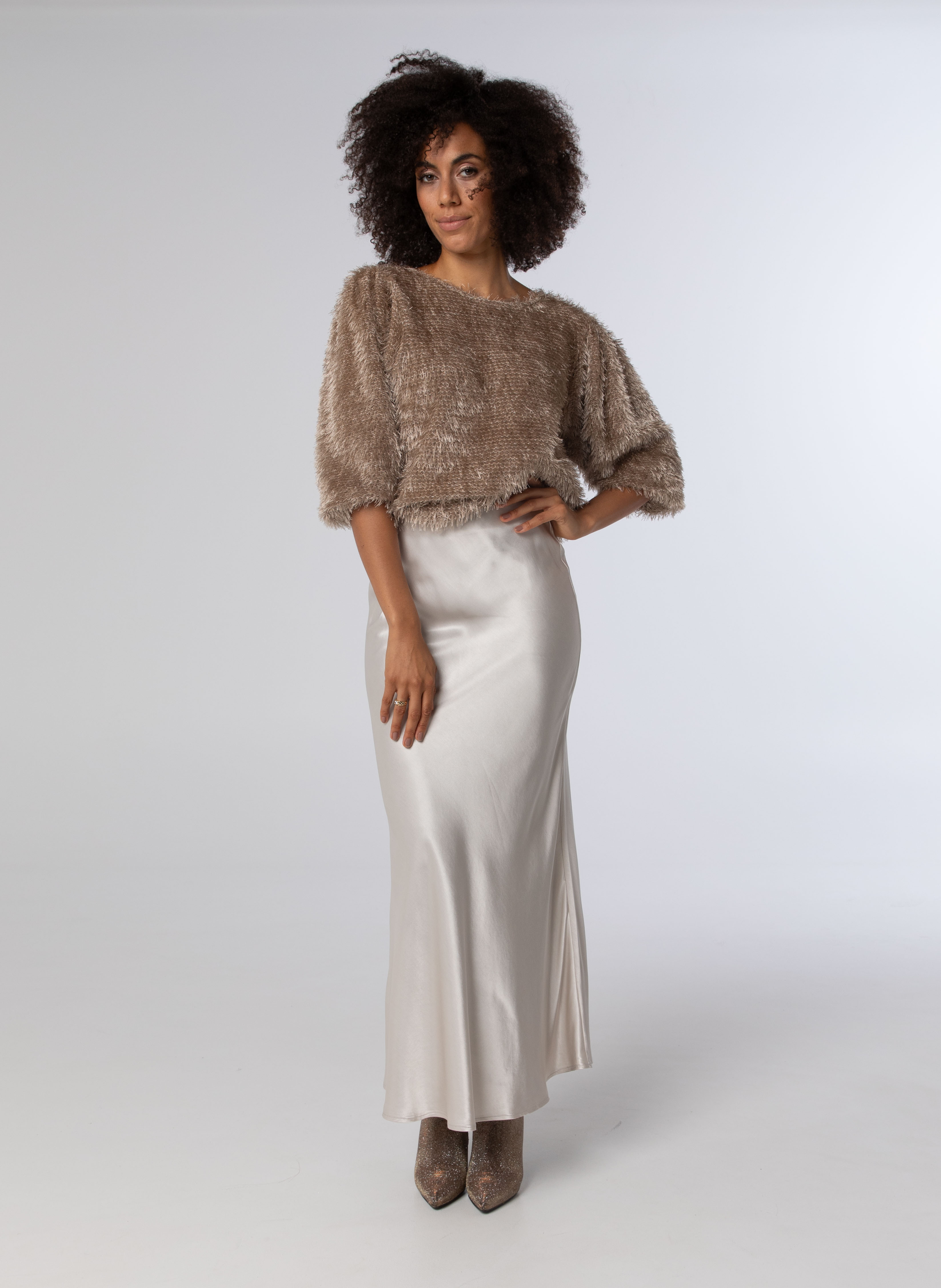 Rok beige