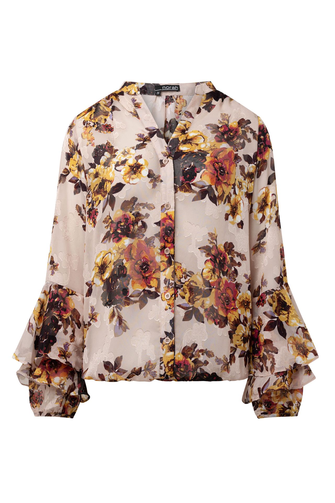 Norah Meerkleurige blouse multicolor 214192-002