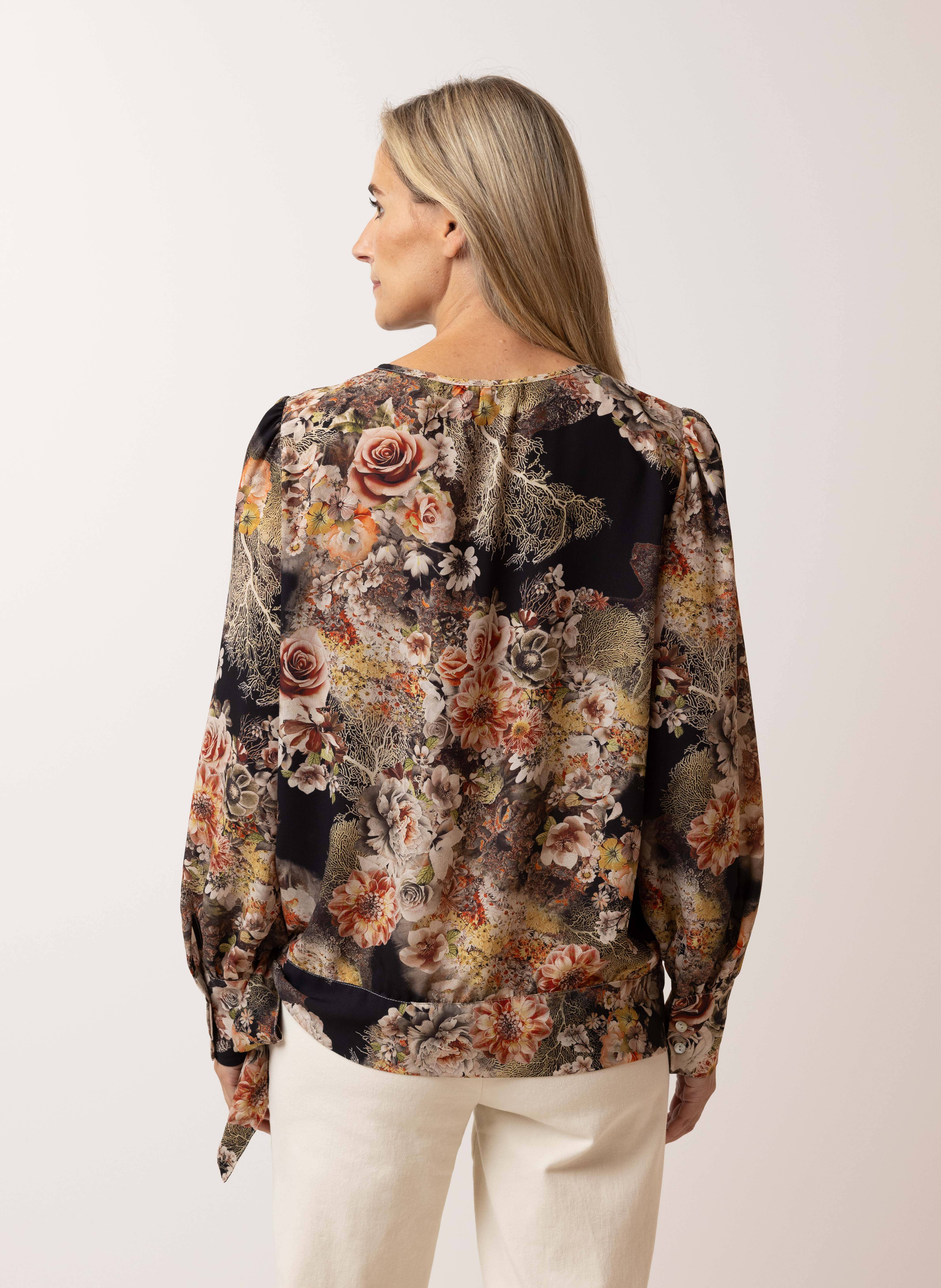 GANESH-Nari leichte Sommer store Bluse hippie Hemd Ibiza sheer