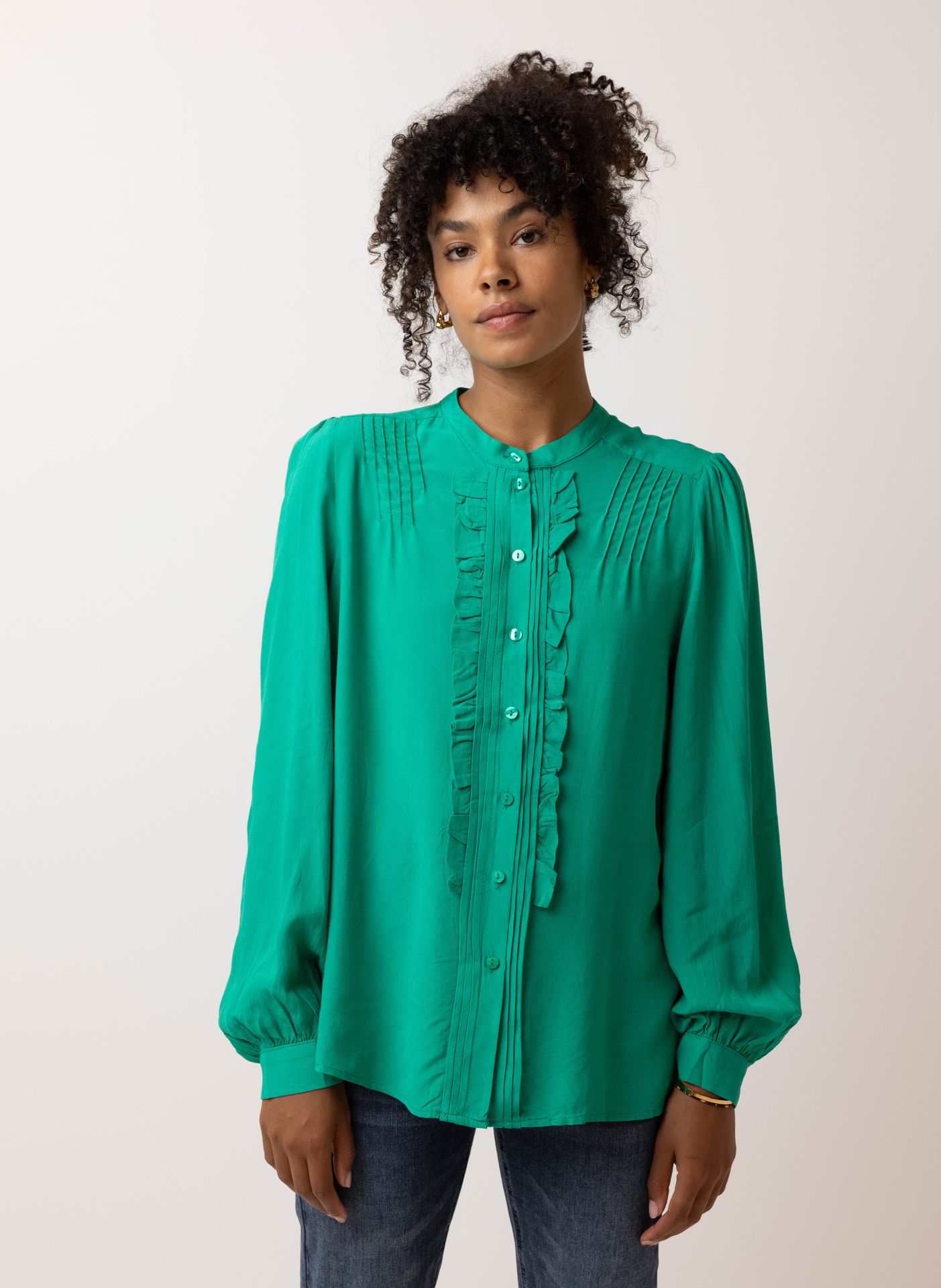 Norah Groene blouse jade 214257-574