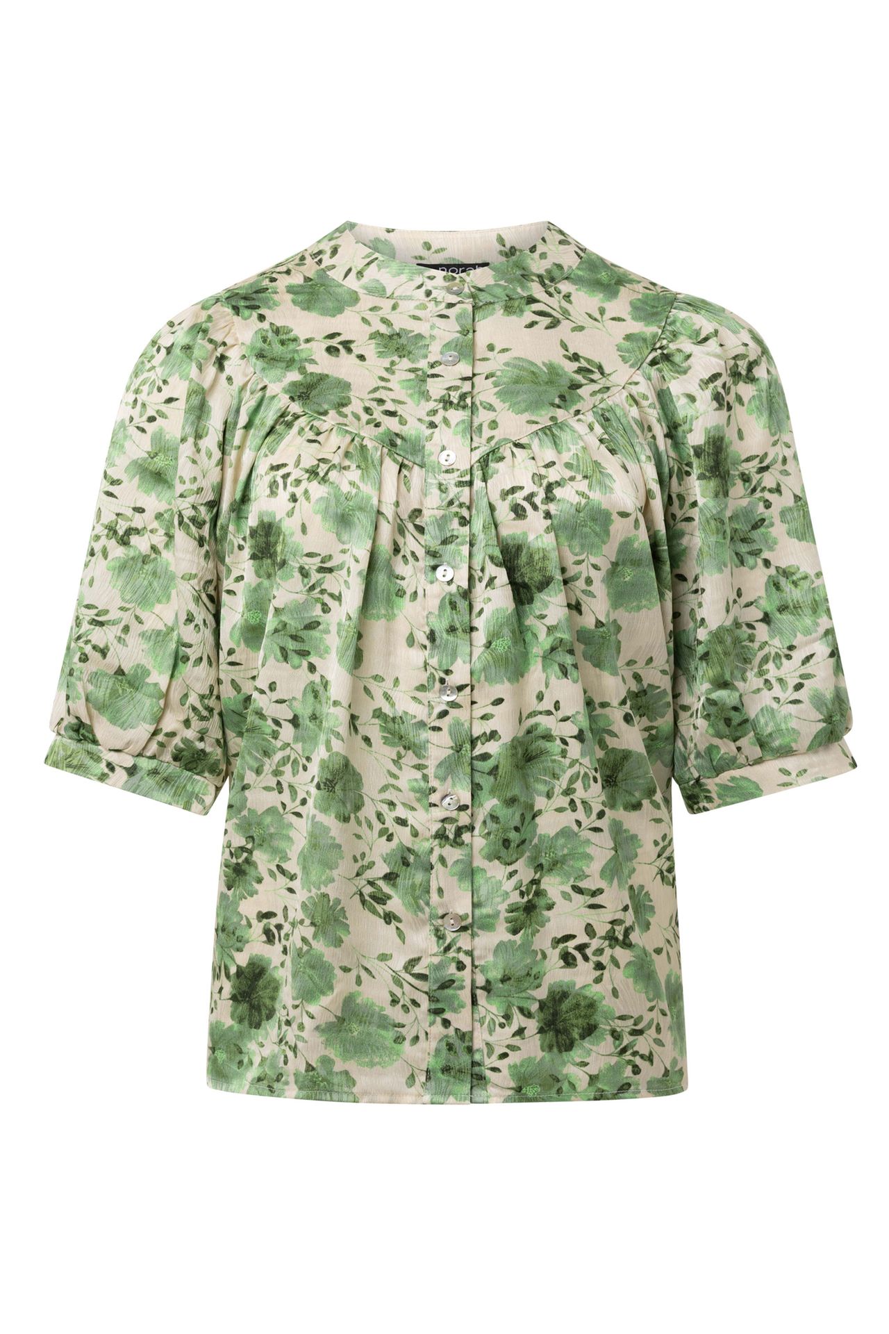 Norah Groene blouse green/ecru 214312-541